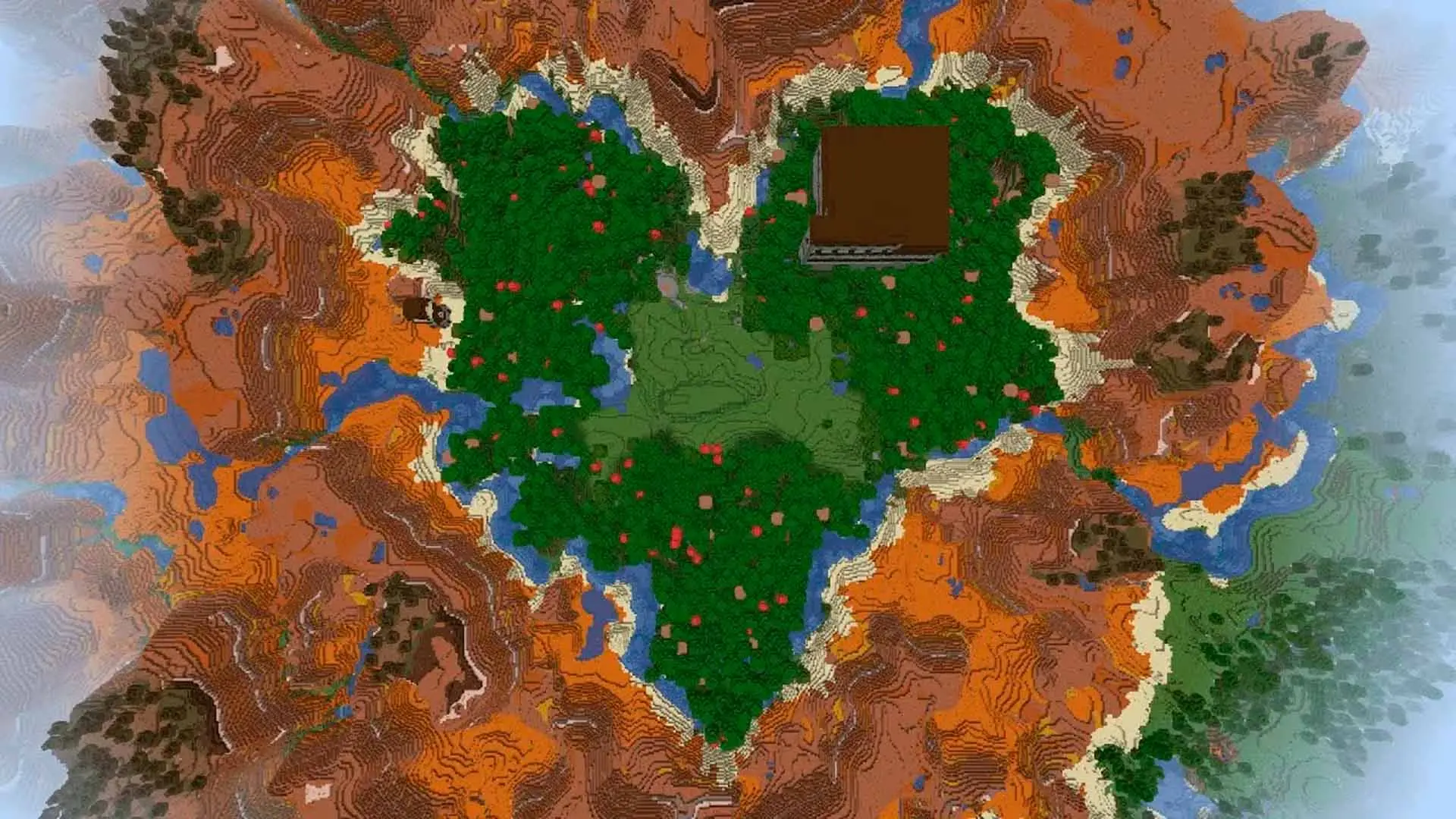 Minecraft. Сиды: как посмотреть мир, биомы и спавны - изображение