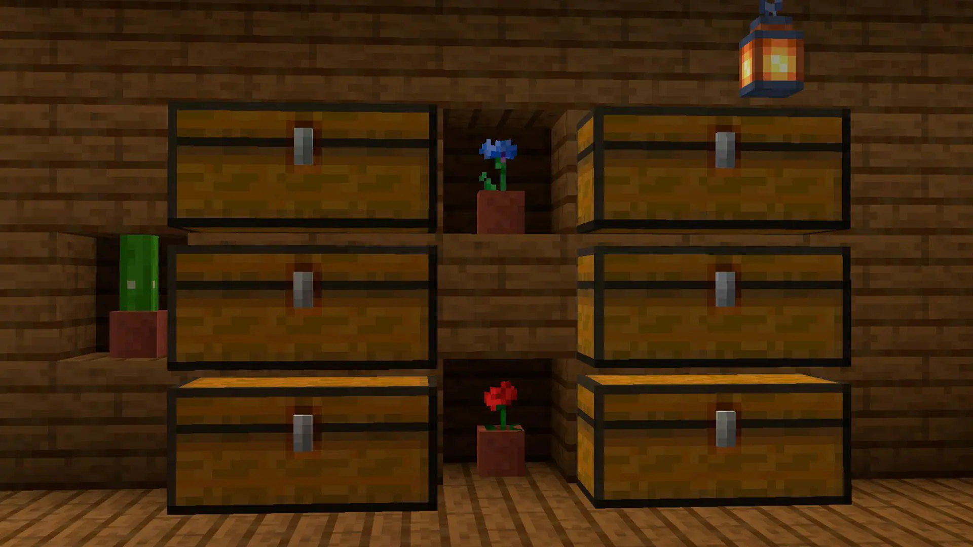 Minecraft. Как сделать горшок: крафт и дизайн интерьера - изображение