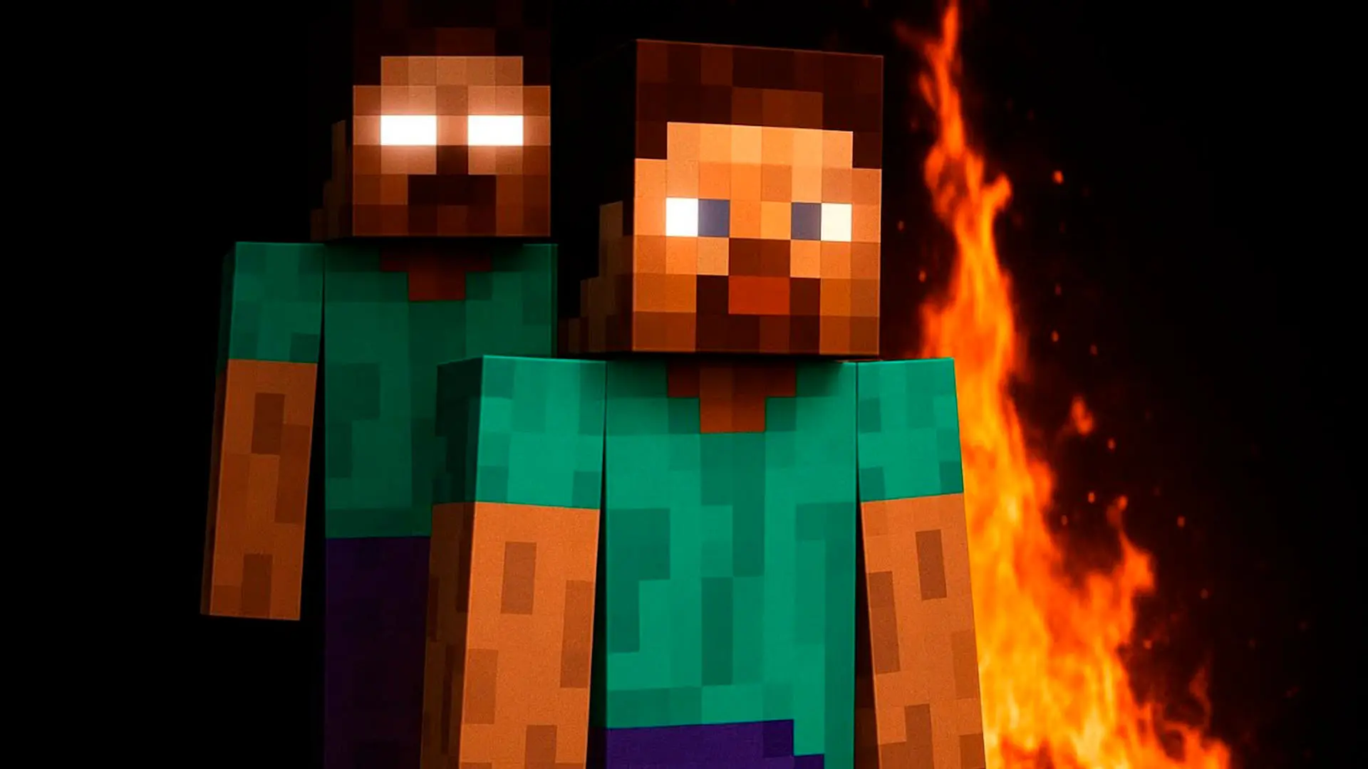 Minecraft. Почему Майнкрафт может быть страшным: мифы, звуки и эмбиенд - изображение