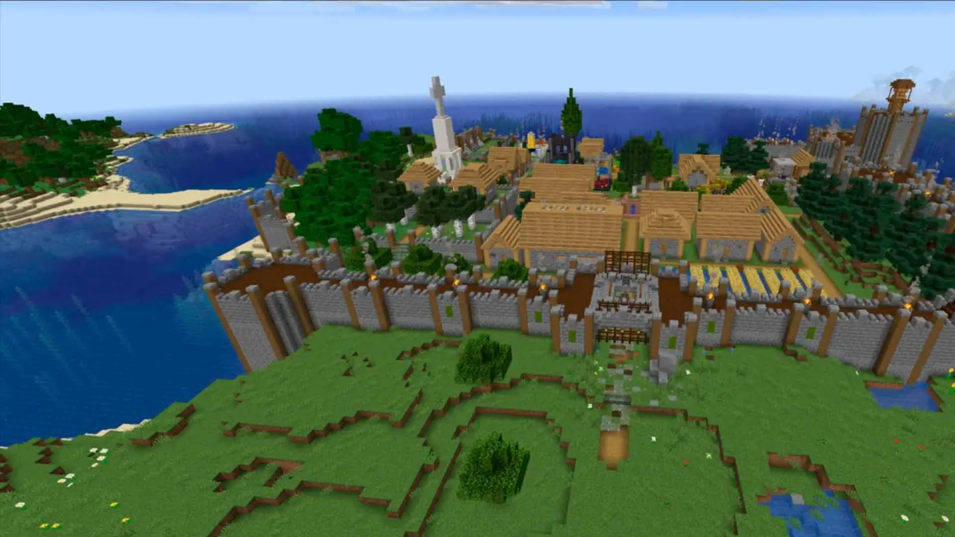 Minecraft. Как построить замок: схемы, моды, стили - изображение