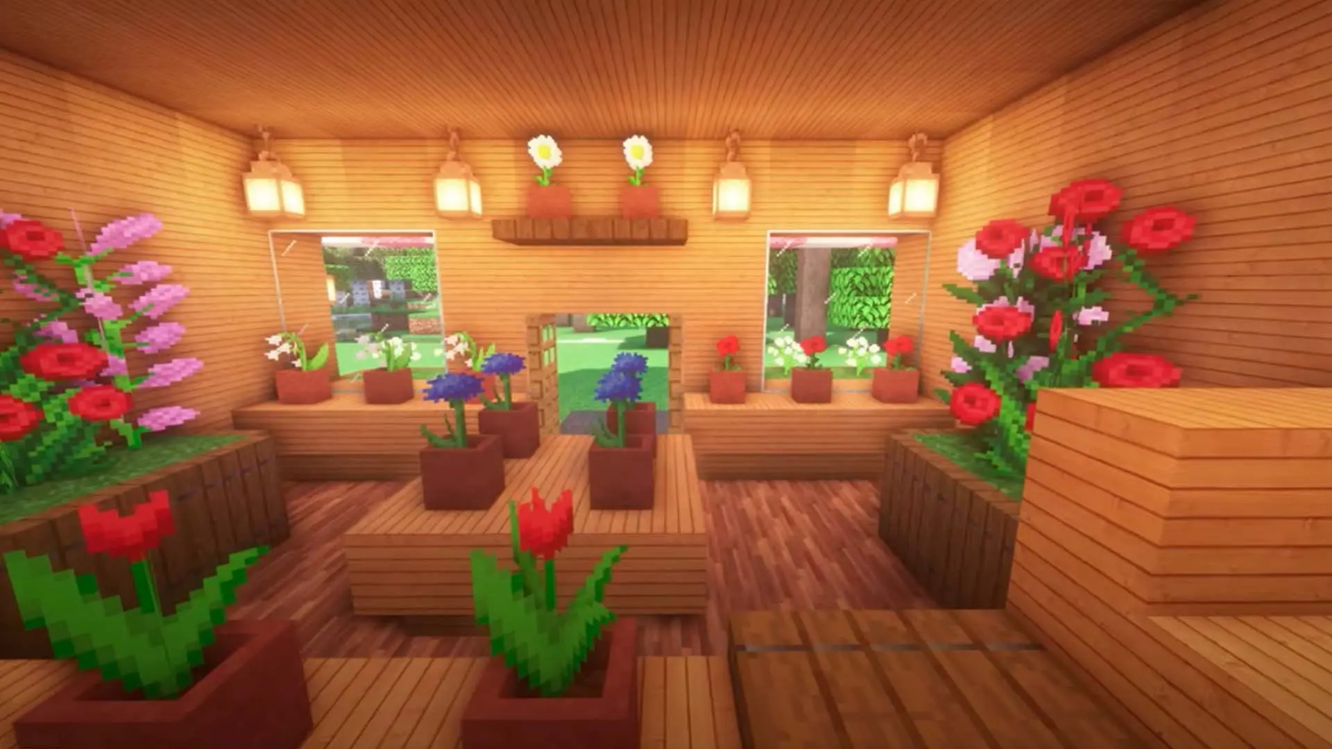 Minecraft. Как сделать горшок: крафт и дизайн интерьера - изображение