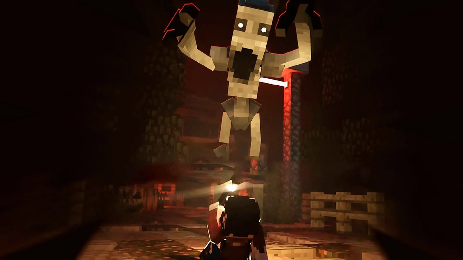 Minecraft. Как сделать из майнкрафта хоррор: монстры, звуки и локации - изображение