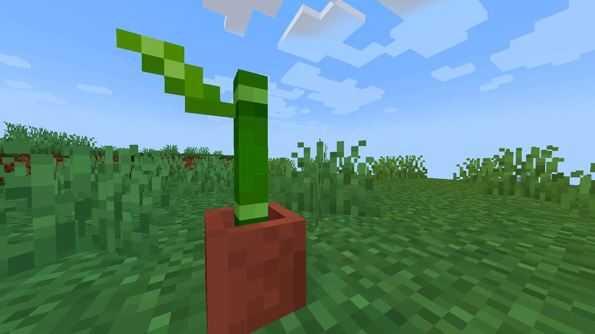 Minecraft. Как сделать горшок: крафт и дизайн интерьера - изображение