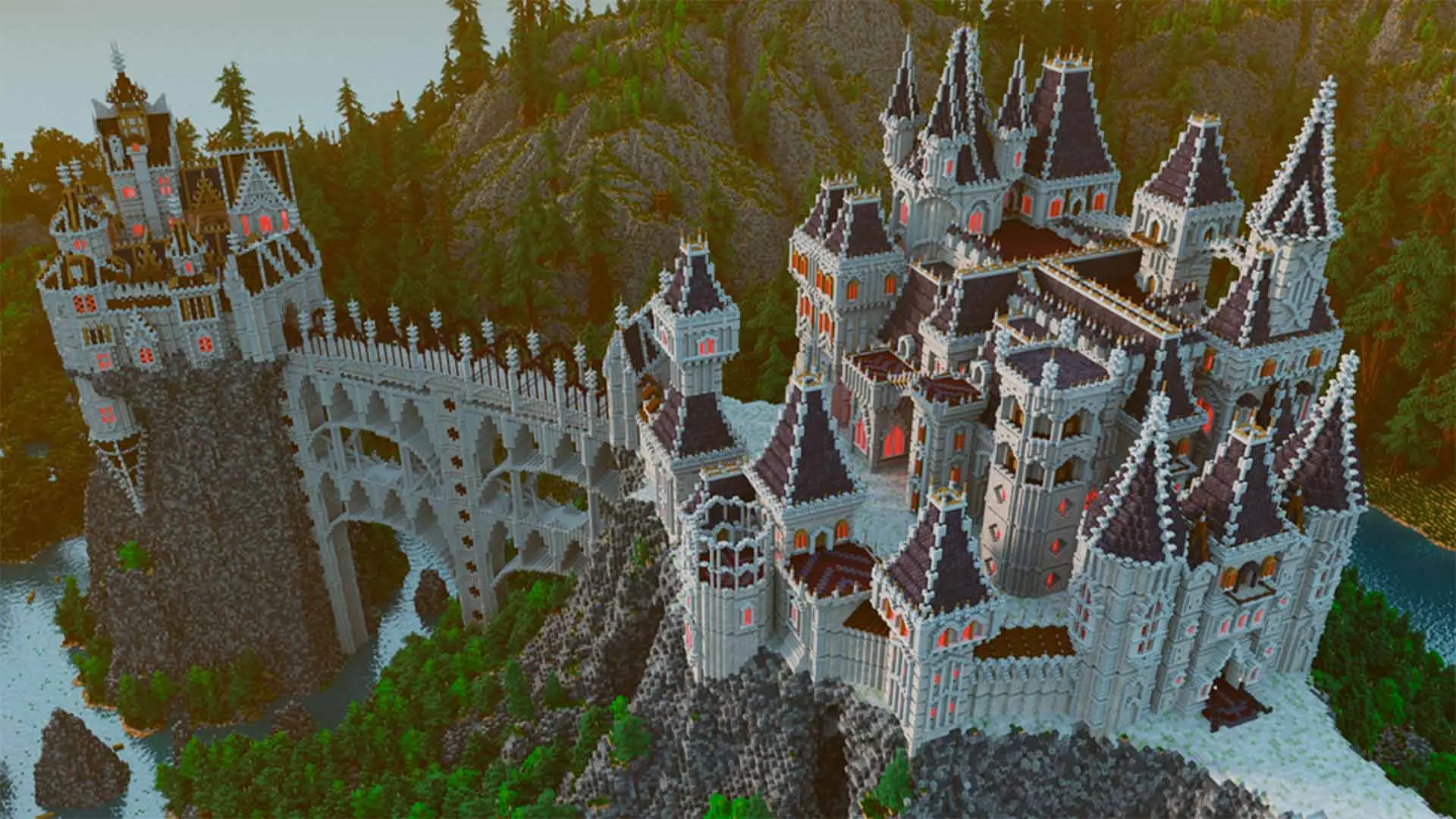 Minecraft. Как построить замок: схемы, моды, стили - изображение