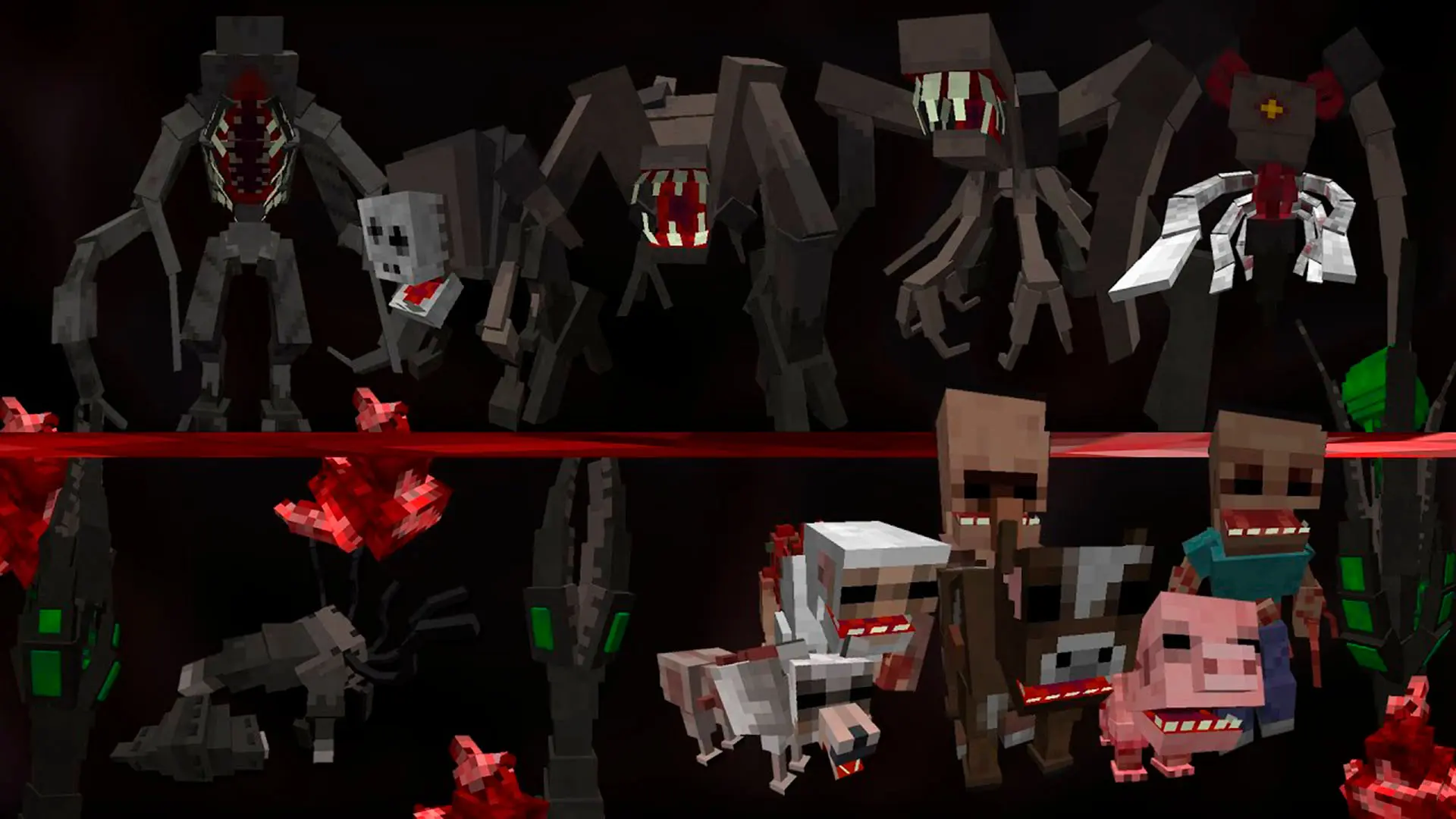 Minecraft. Как сделать из майнкрафта хоррор: монстры, звуки и локации - изображение