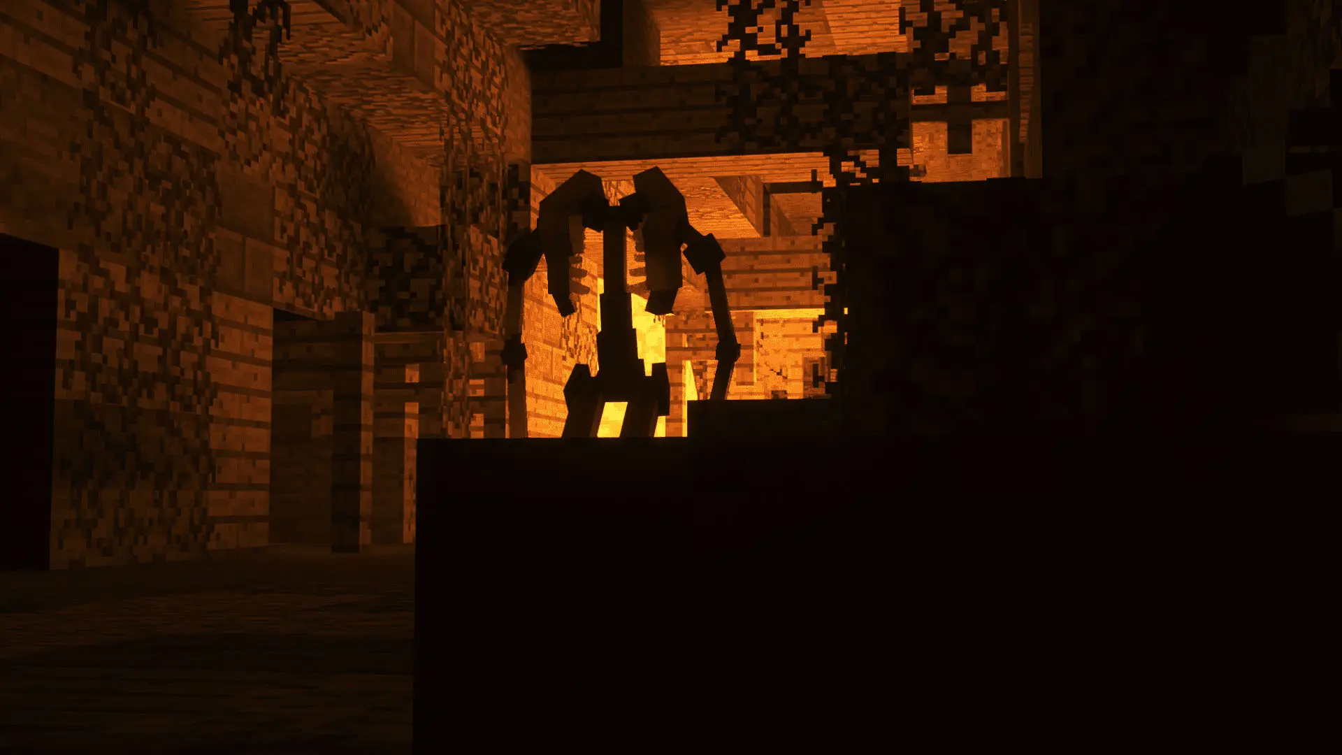 Minecraft. Как сделать из майнкрафта хоррор: монстры, звуки и локации - изображение