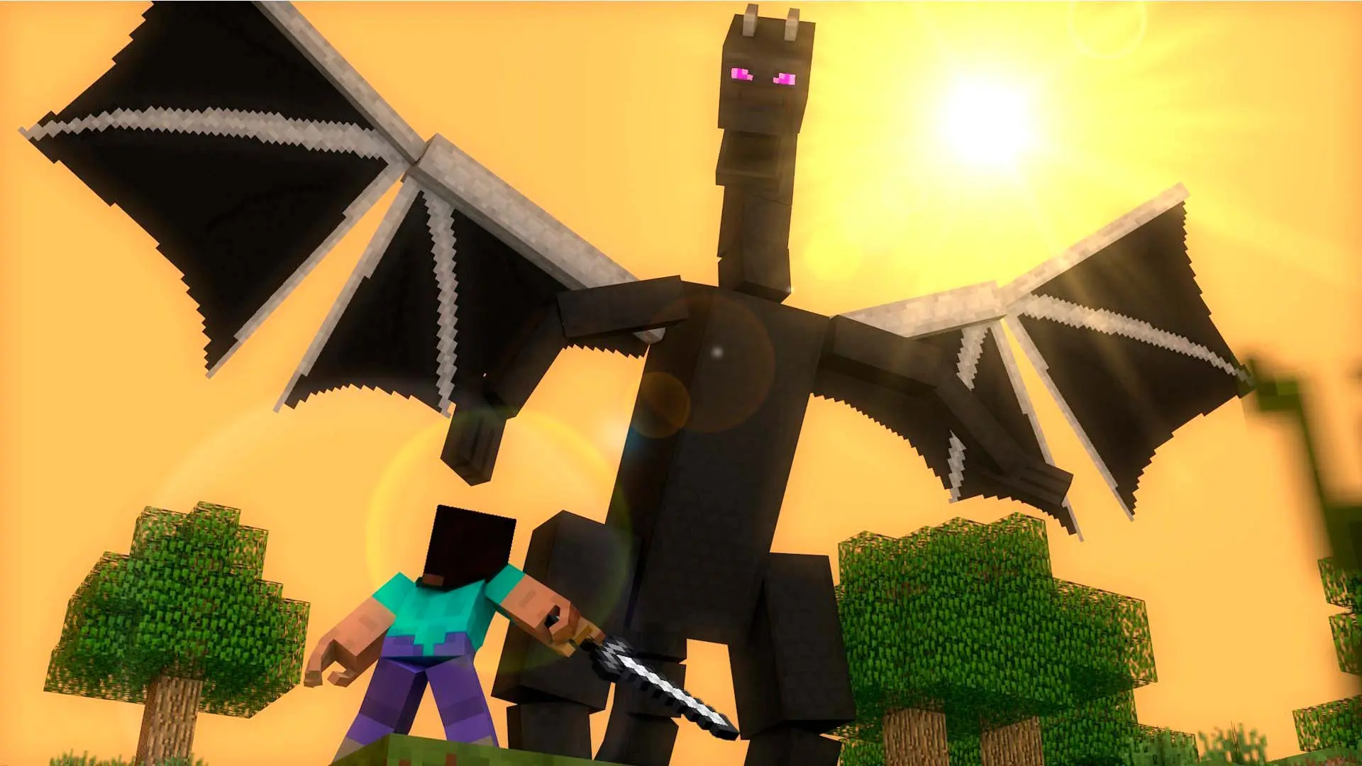 Minecraft. Полное прохождение: быстрый старт, тактика против босса - изображение
