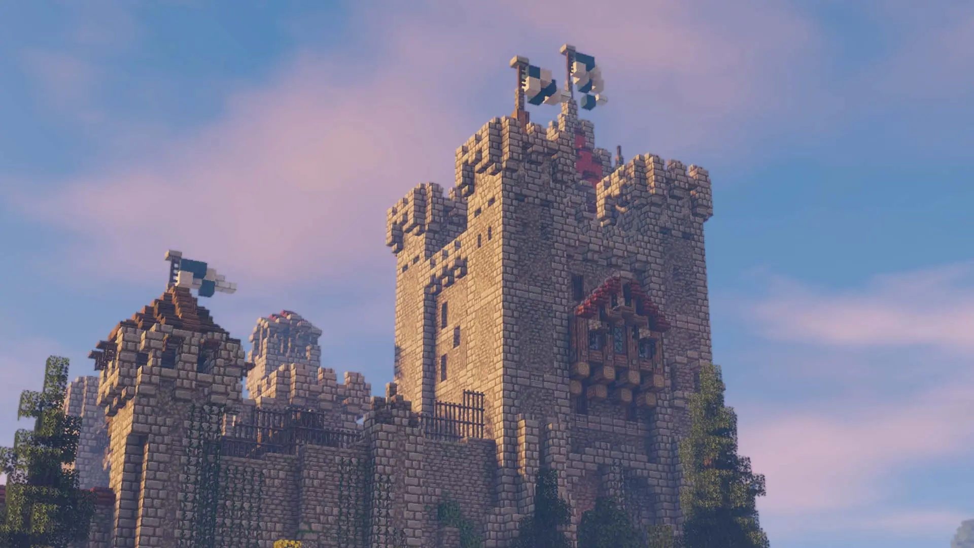 Minecraft. Как построить замок: схемы, моды, стили - изображение