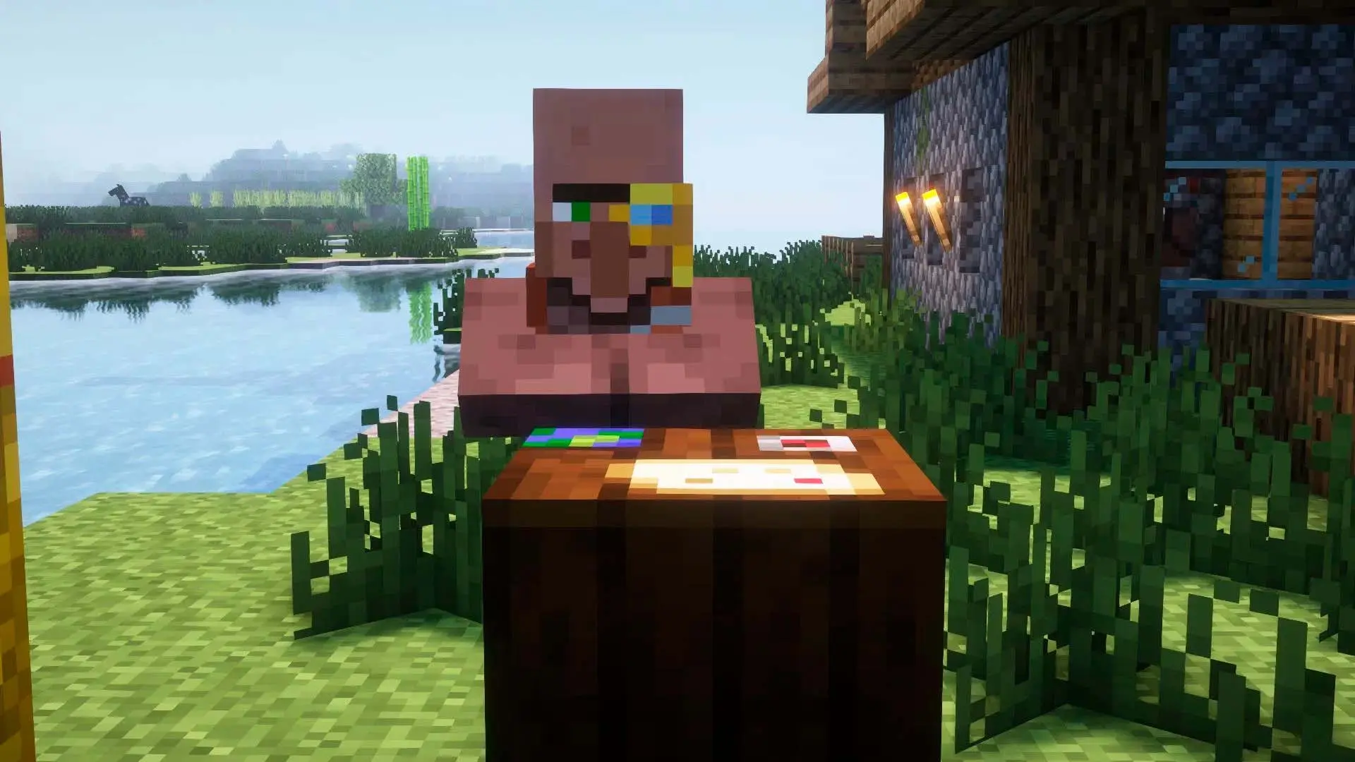 Minecraft. Как сделать флаг: крафт, окрашивание, узоры - изображение