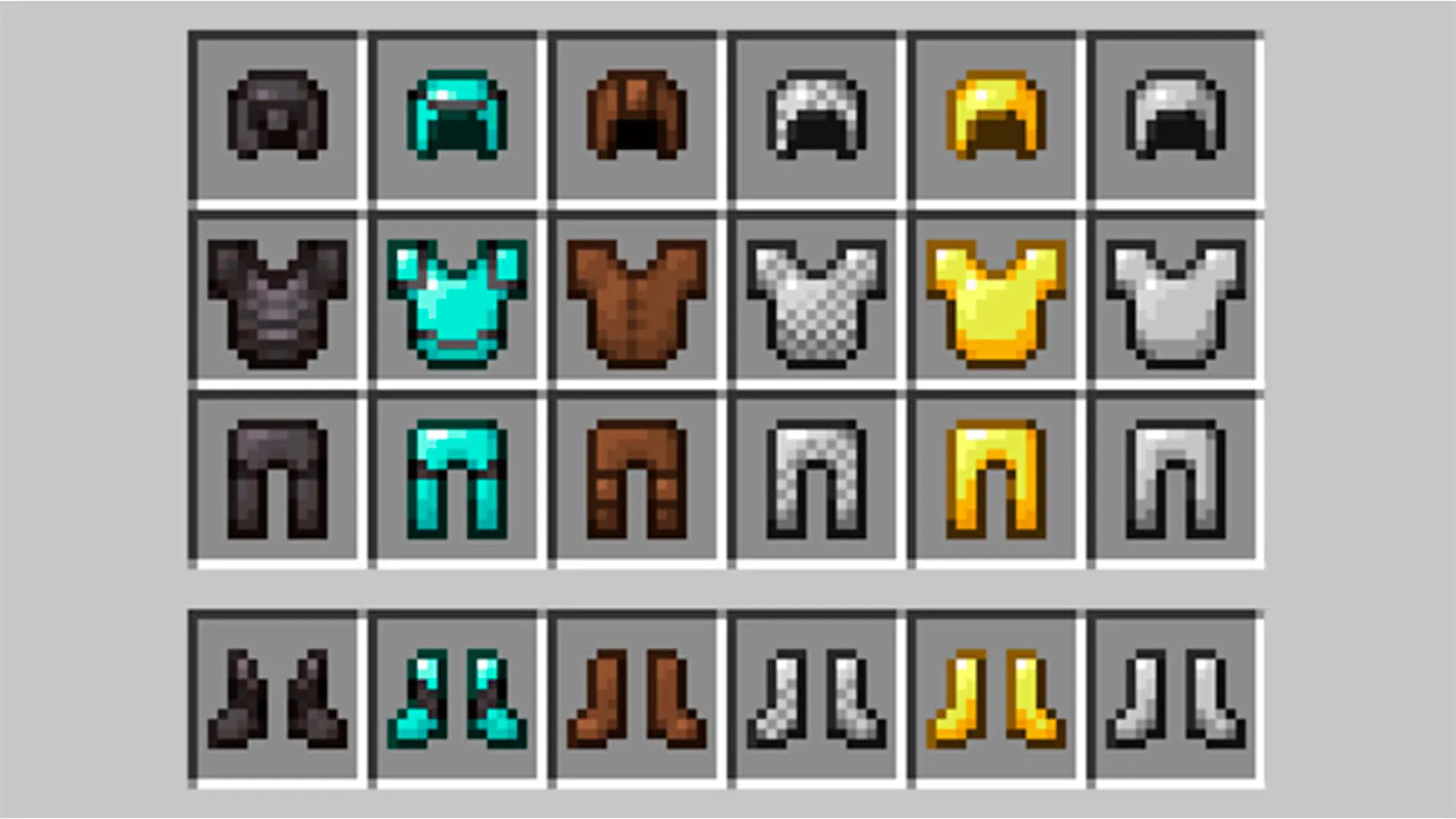 Minecraft. Твёрдость брони: что это, как рассчитывается и на что влияет - изображение
