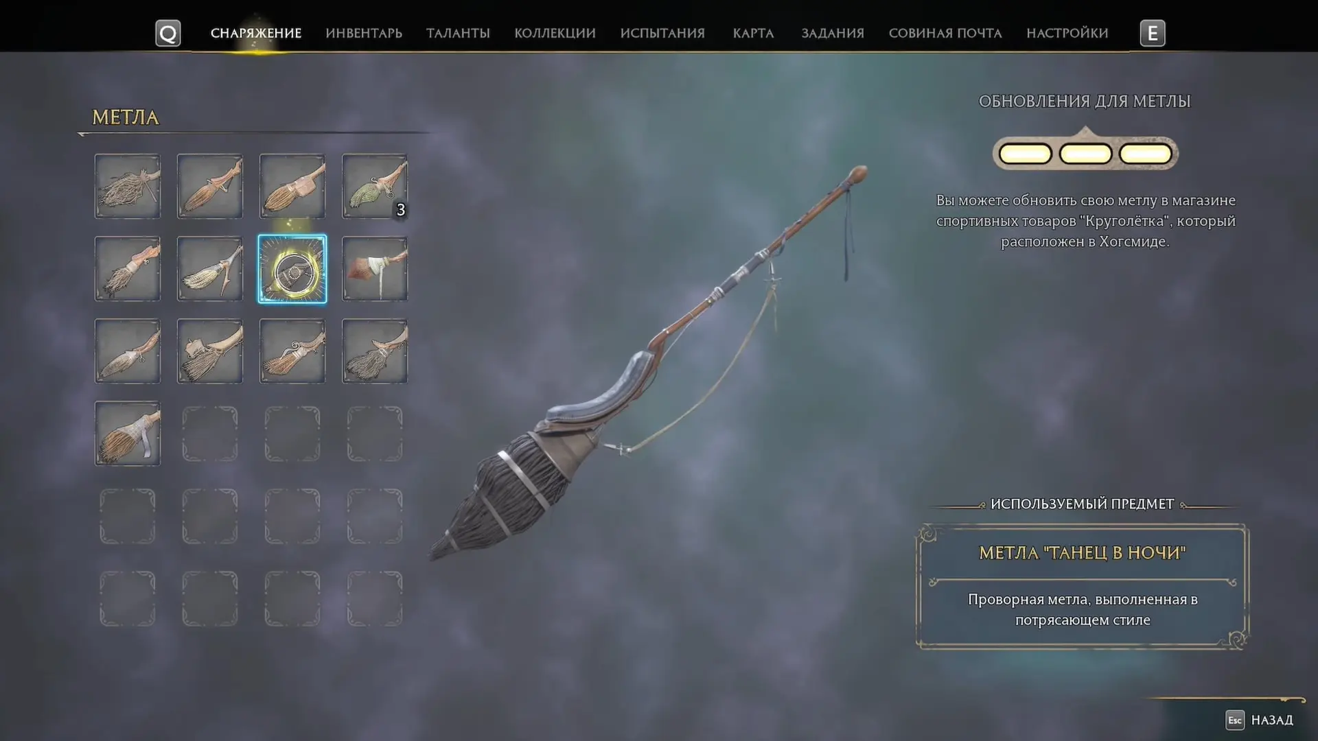 Hogwarts Legacy. Все мётлы - изображение