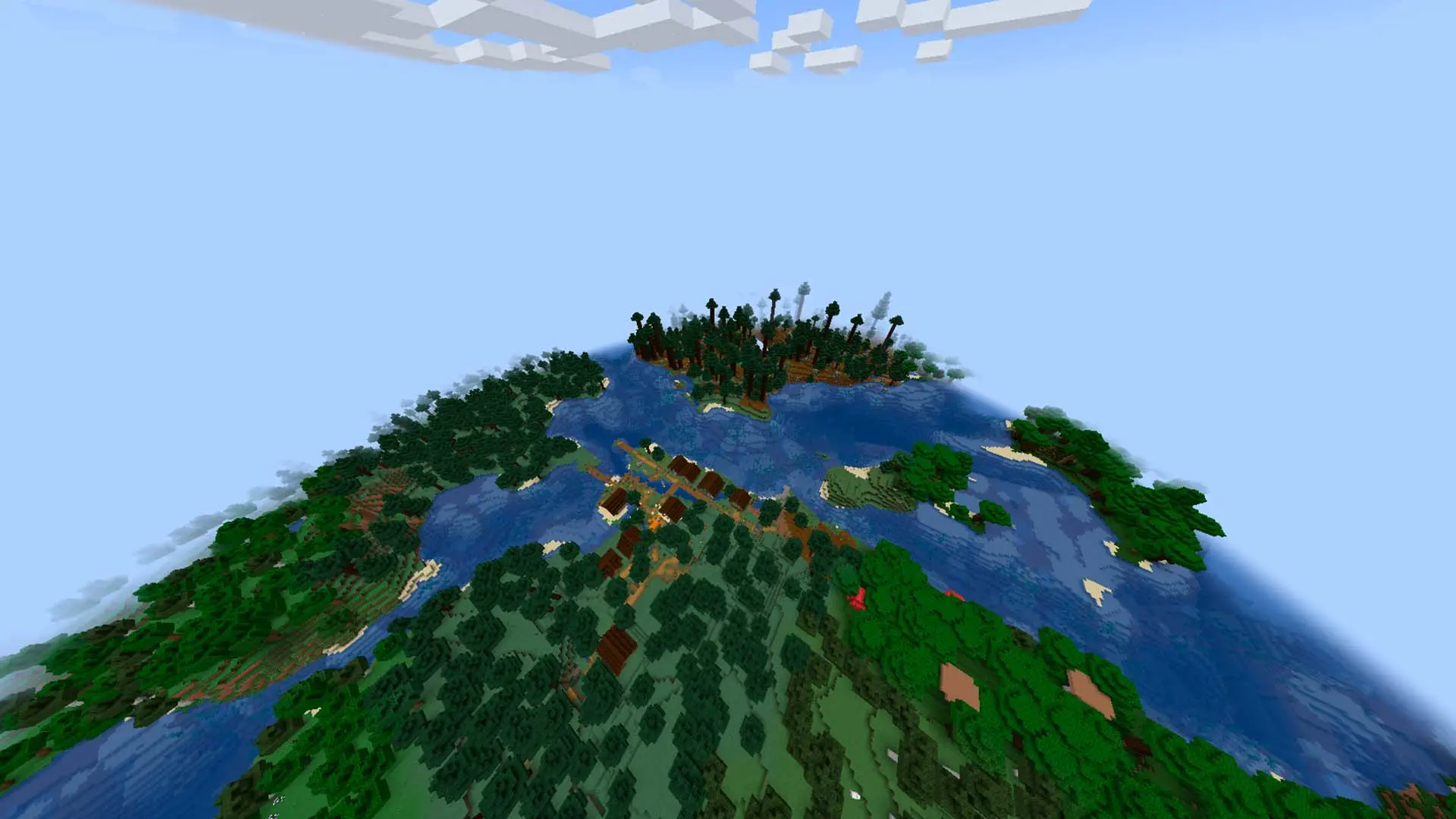 Minecraft. Как найти деревню: способы, команды и быстрый поиск - изображение