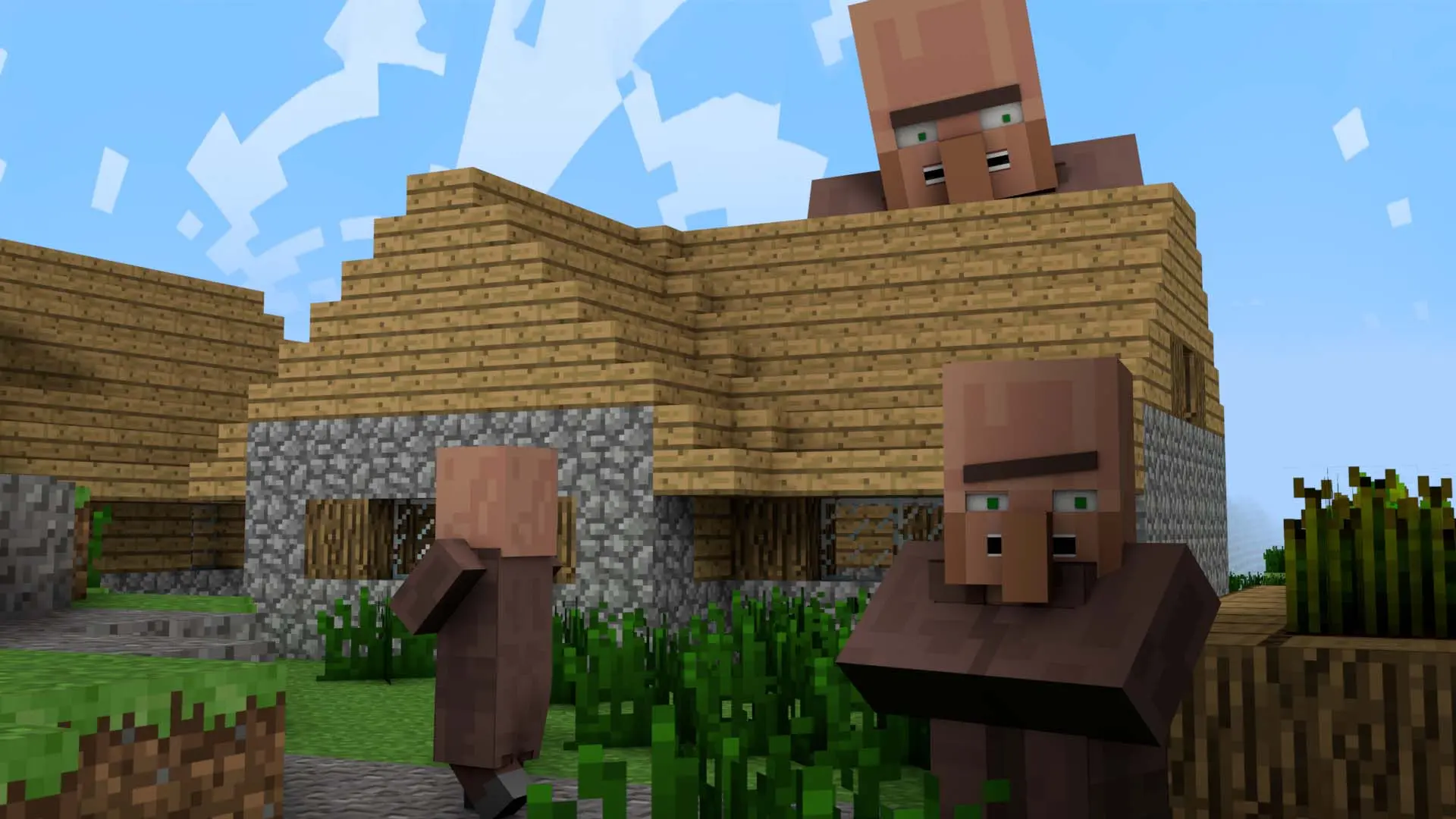 Minecraft. Как найти деревню: способы, команды и быстрый поиск - изображение