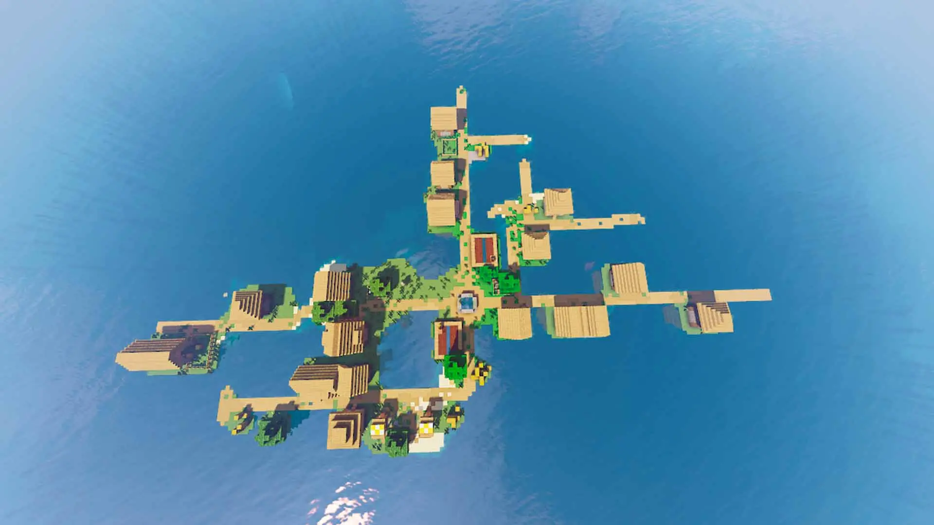 Minecraft. Как найти деревню с помощью сида: ключи генерации и координаты - изображение