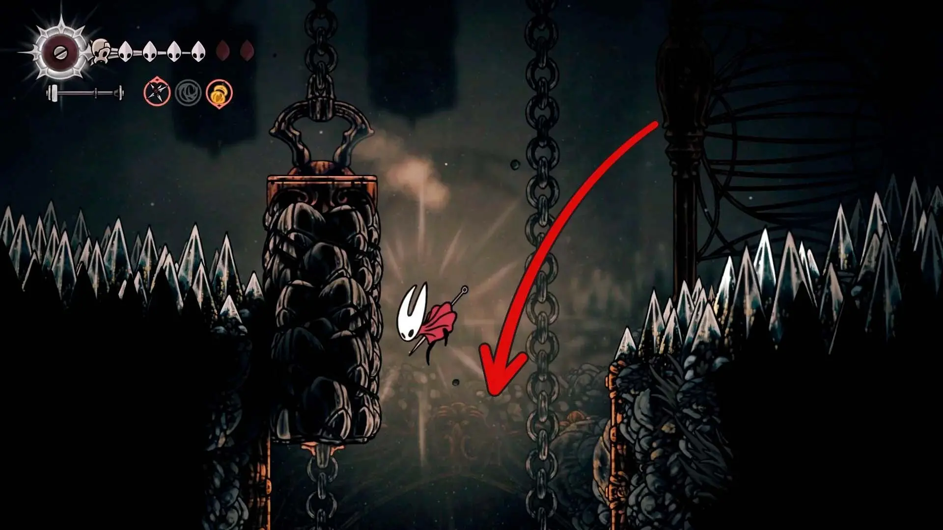 Hollow Knight: Silksong. Где найти все обломки катушки - изображение