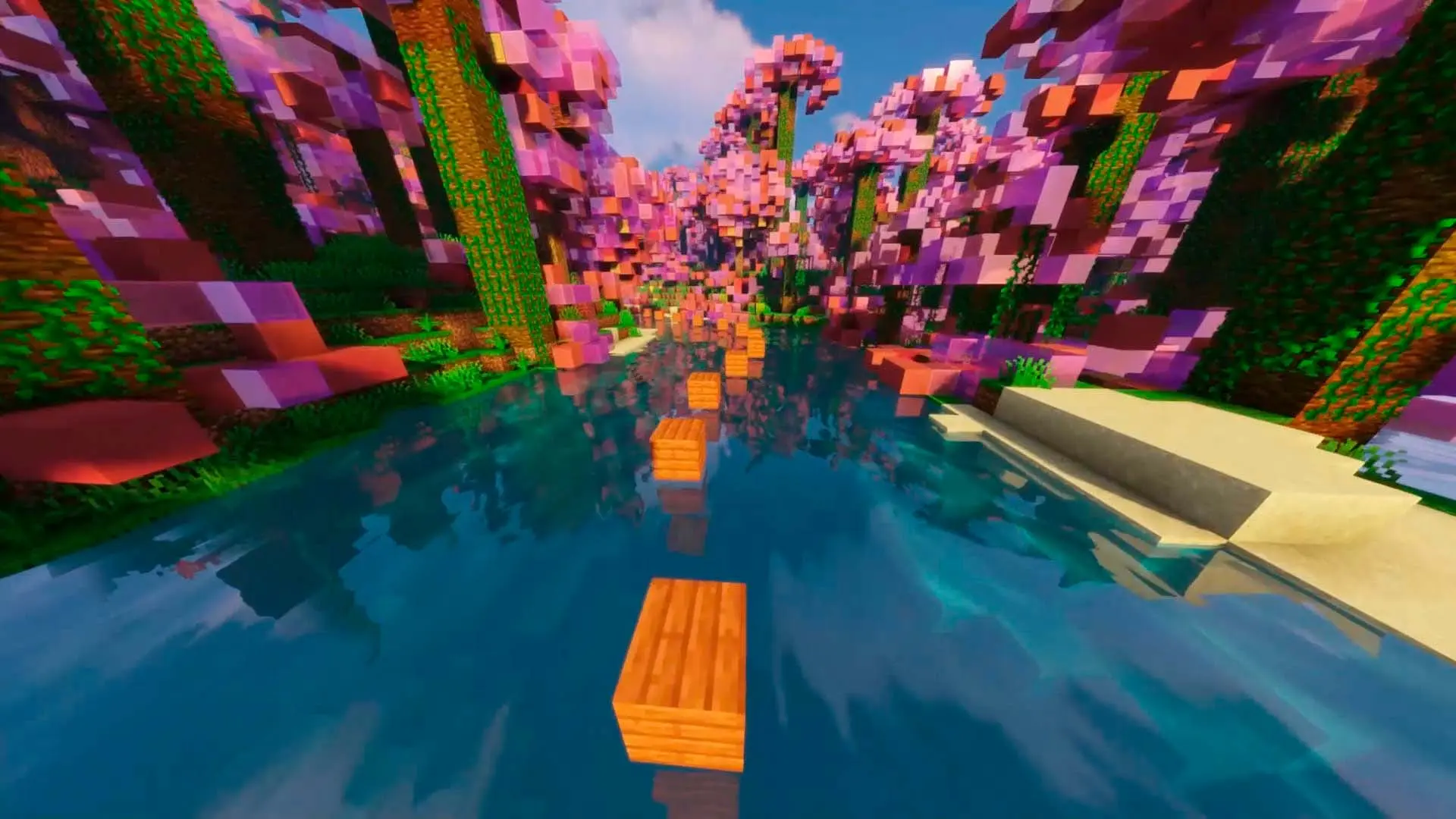 Minecraft. Лучшие паркур-карты: сложные испытания на скорость и реакцию - изображение
