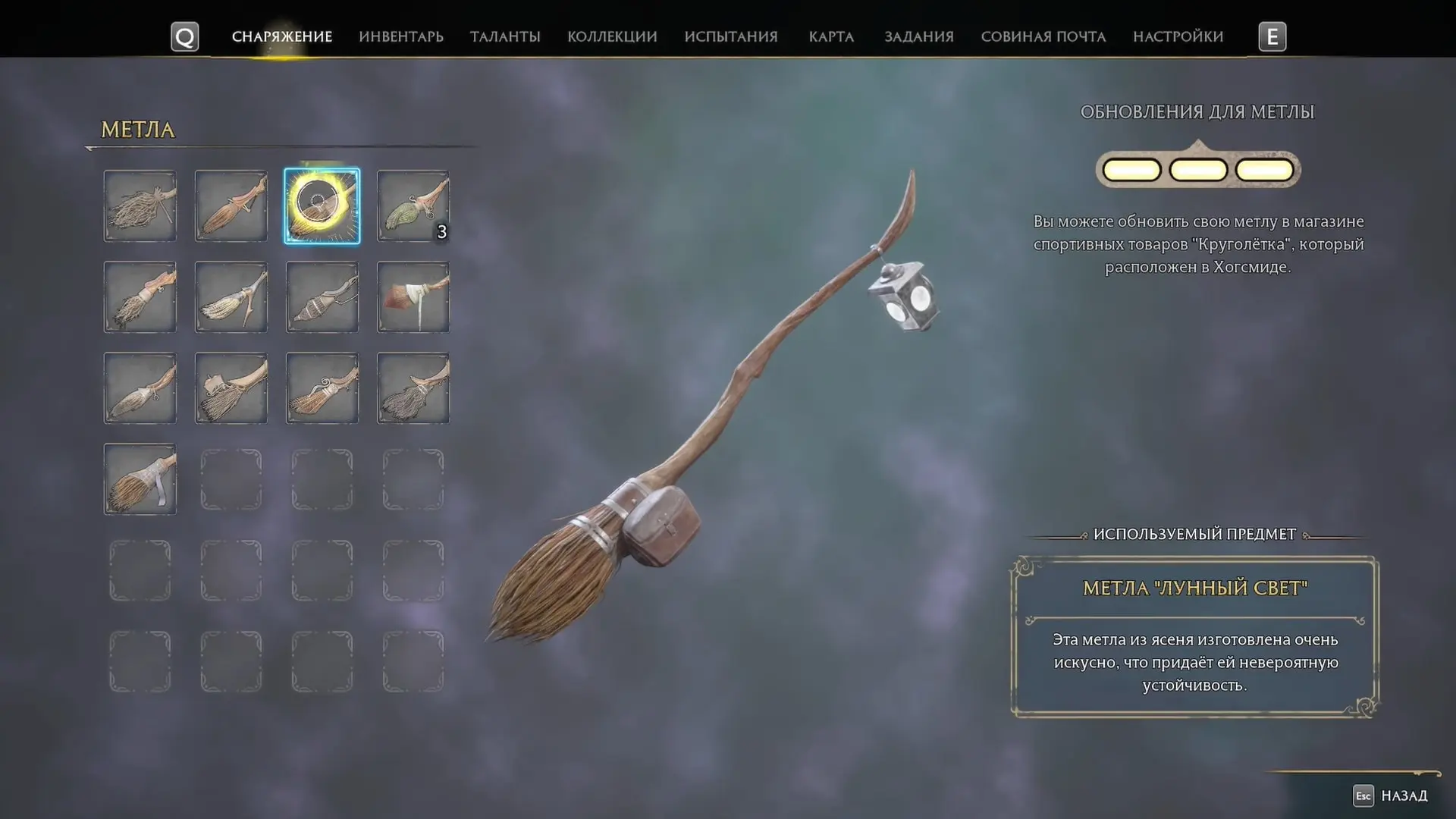 Hogwarts Legacy. Все мётлы - изображение