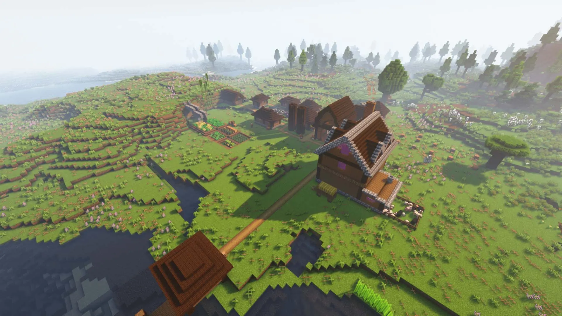 Minecraft. Моды на деревню: улучшение хижин, экономика и культуры - изображение
