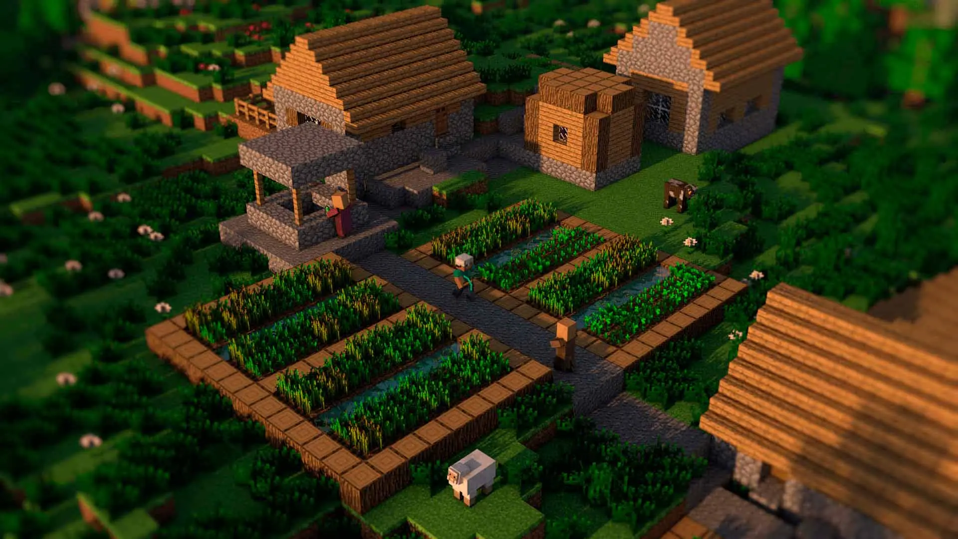 Minecraft. Как найти деревню с помощью сида: ключи генерации и координаты - изображение