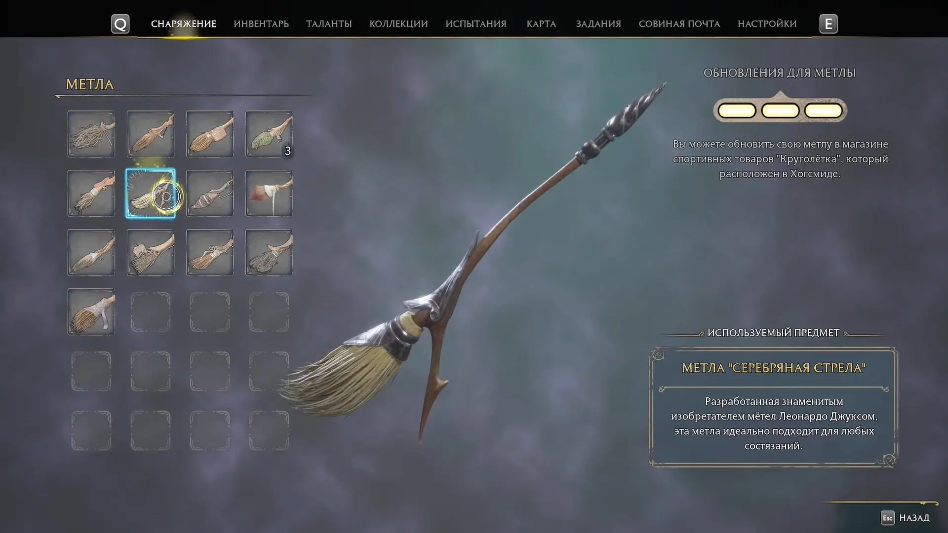 Hogwarts Legacy. Все мётлы - изображение