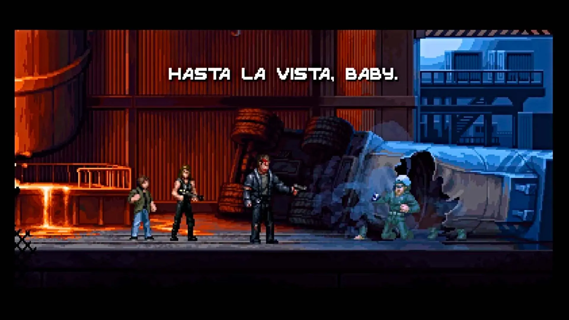 Terminator 2D: NO FATE. Все концовки - изображение