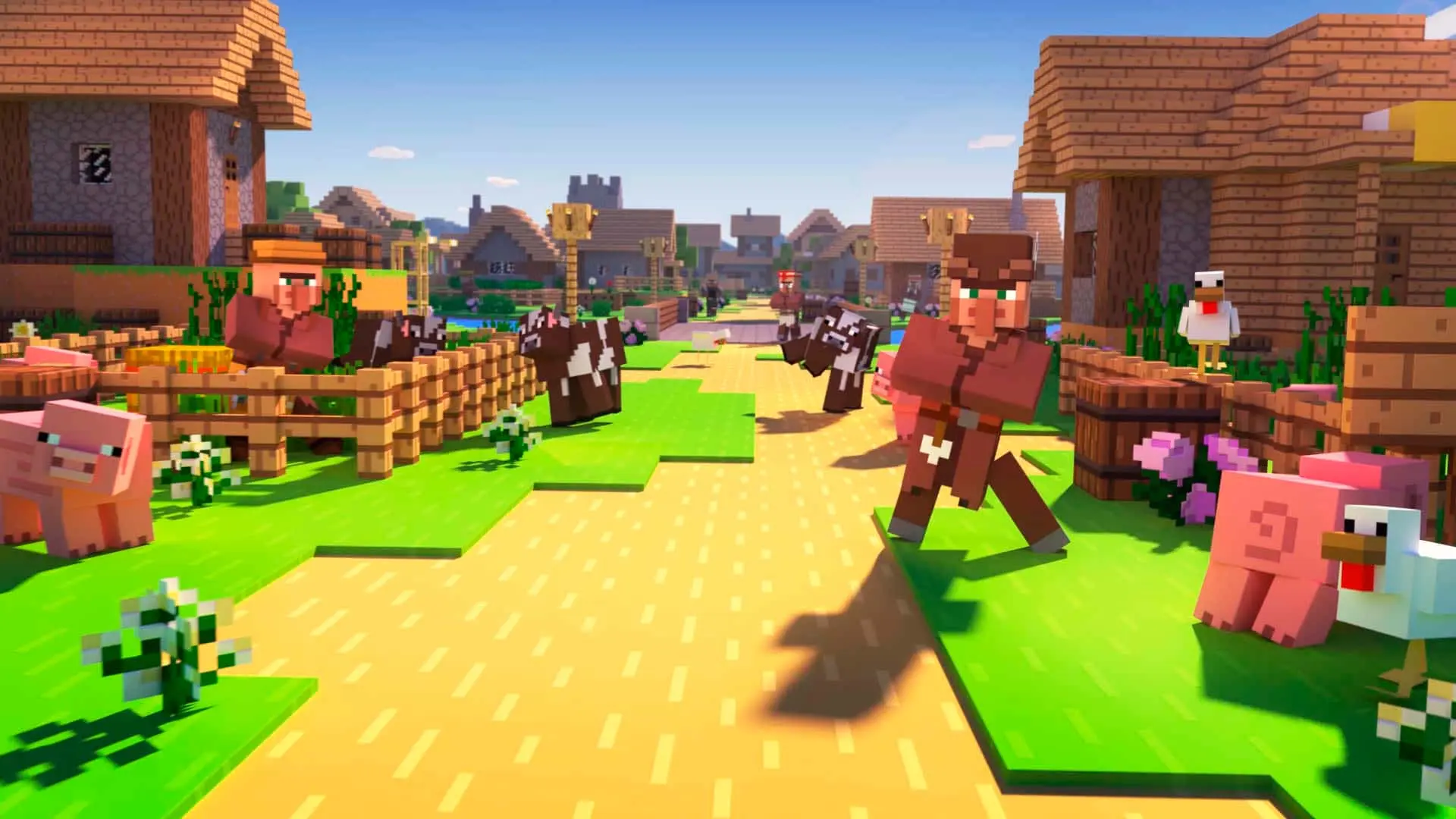 Minecraft. Как найти деревню: способы, команды и быстрый поиск - изображение