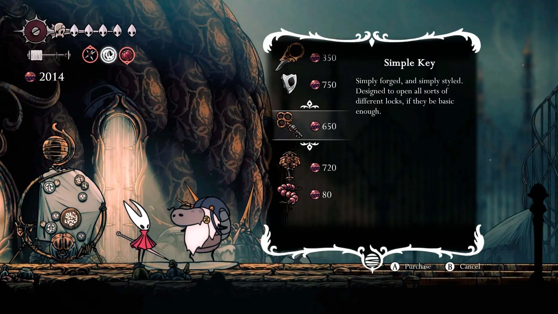 Hollow Knight: Silksong. Где найти и как использовать Простые ключи - изображение