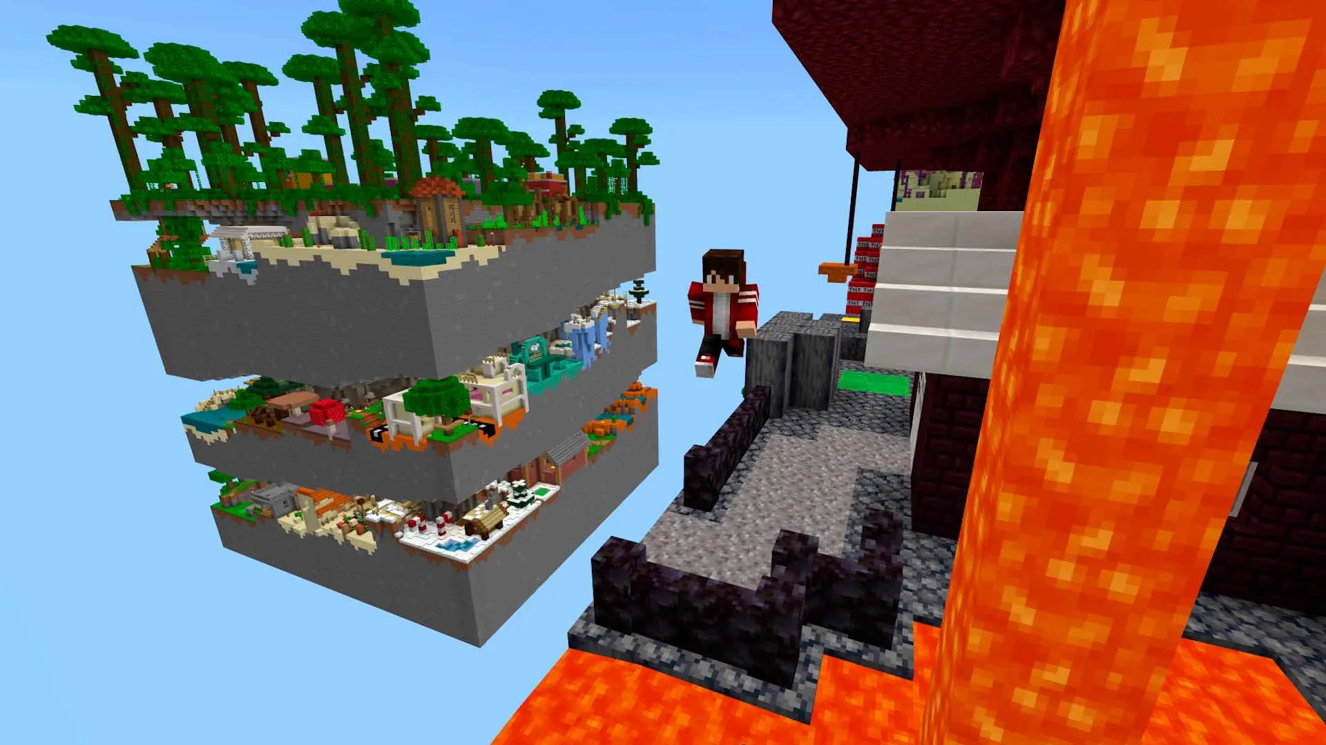 Minecraft. Лучшие паркур-карты: сложные испытания на скорость и реакцию - изображение