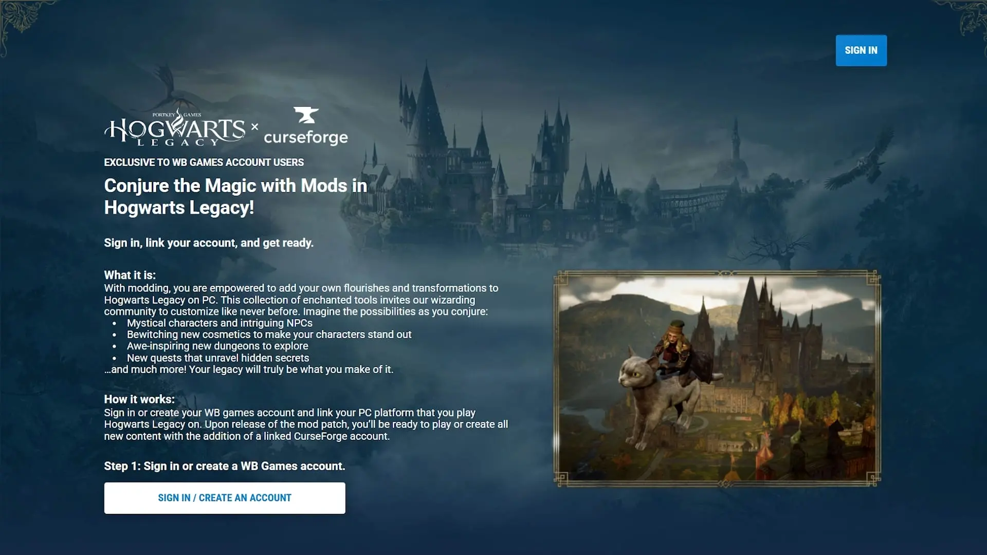 Hogwarts Legacy. Как установить моды - изображение