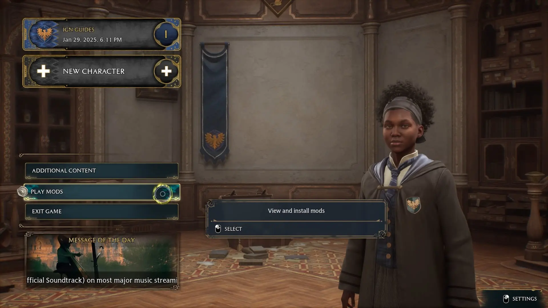 Hogwarts Legacy. Как установить моды - изображение