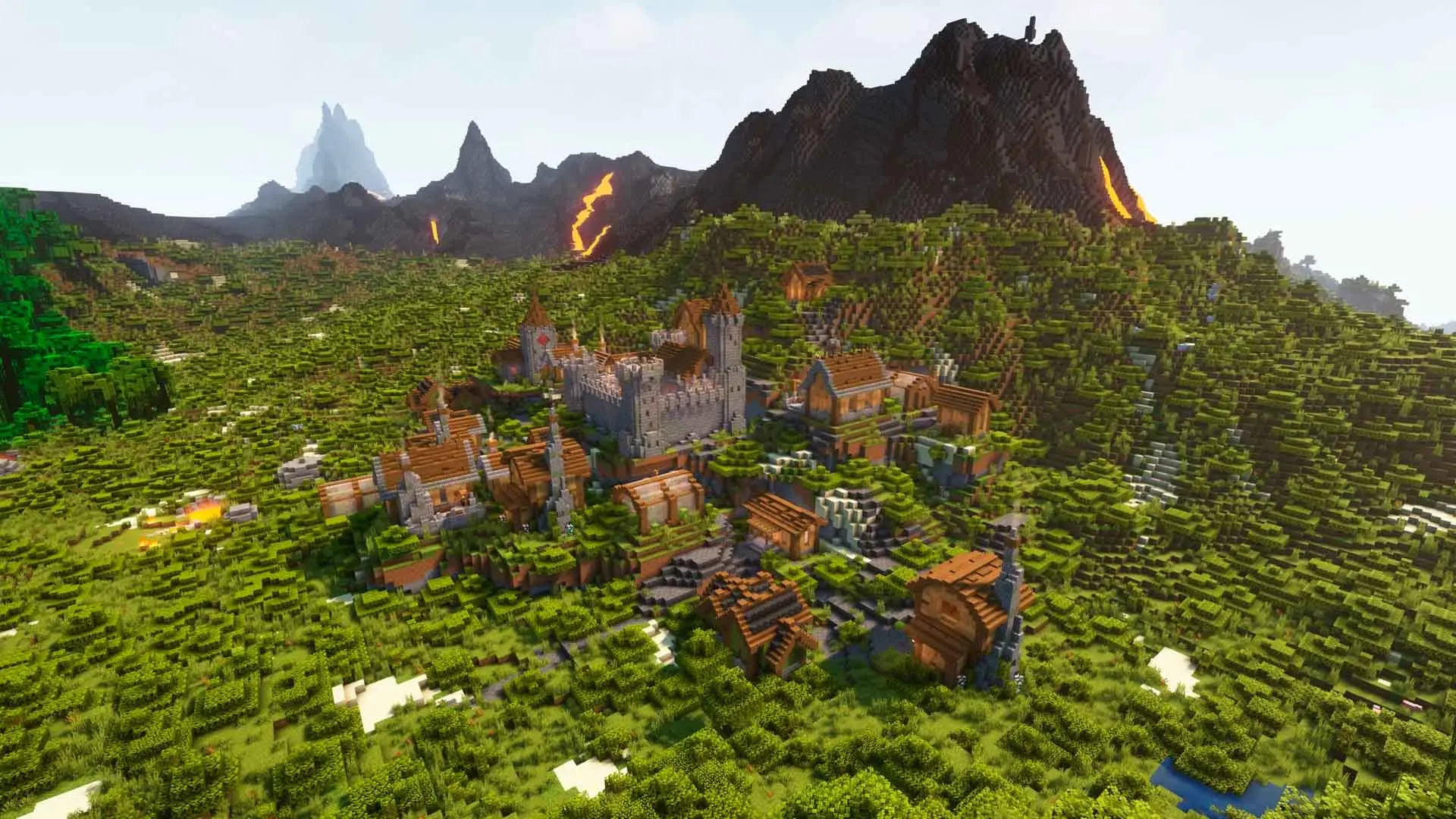 Minecraft. Моды на деревню: улучшение хижин, экономика и культуры - изображение