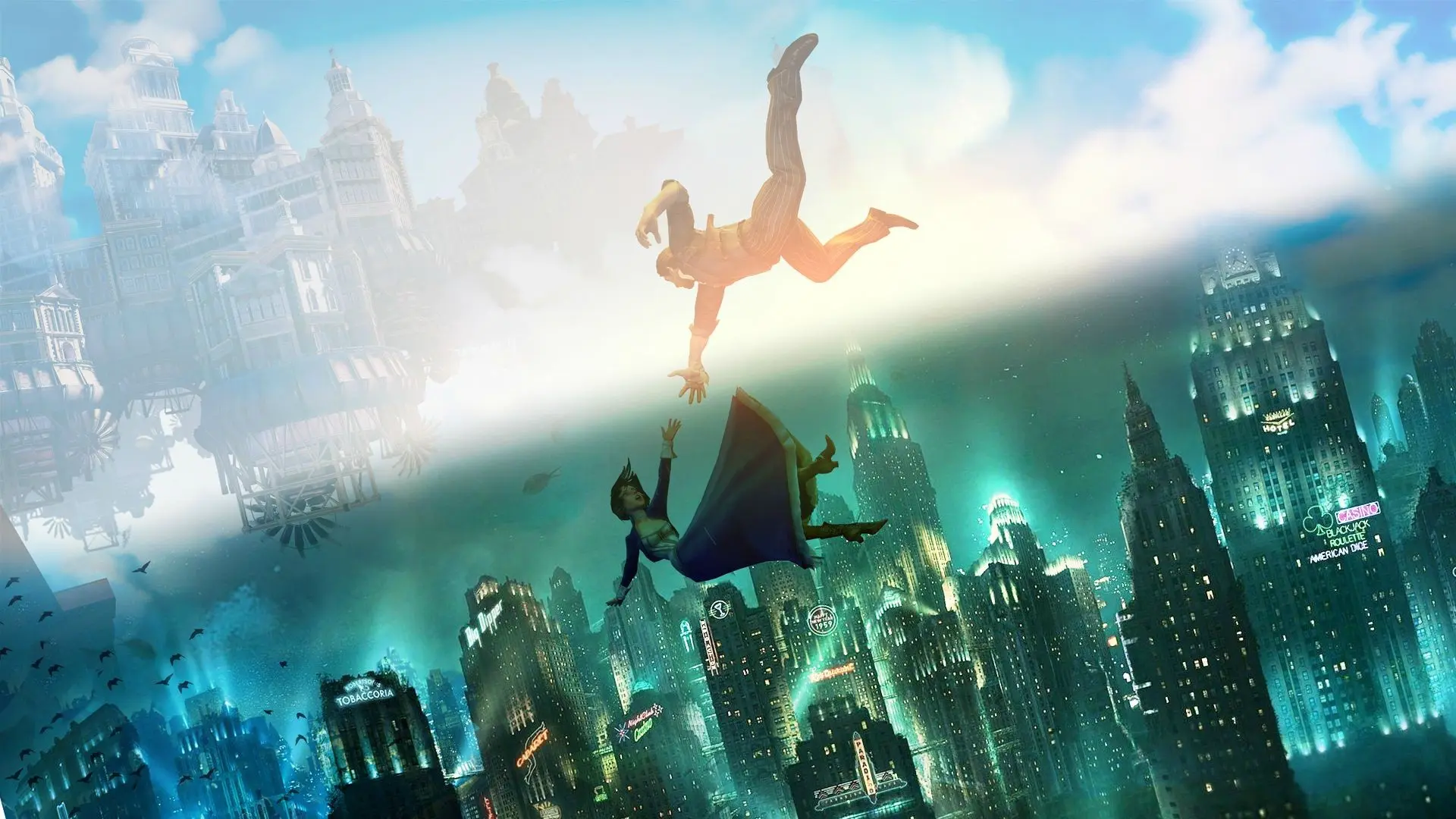 Обзор BioShock: The Collection. Антиутопия под водой и над облаками - изображение