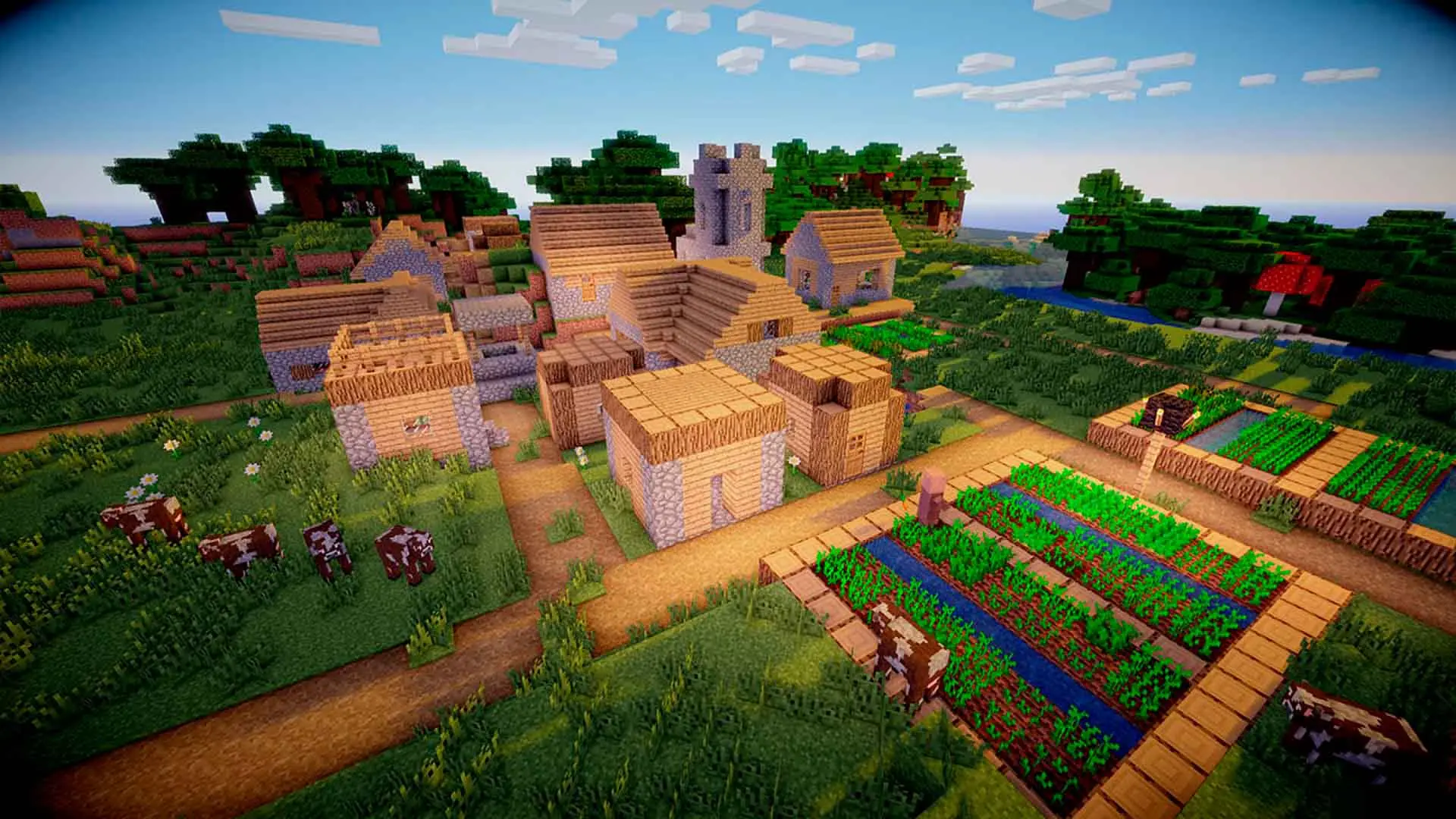 Minecraft. Как найти деревню: способы, команды и быстрый поиск - изображение