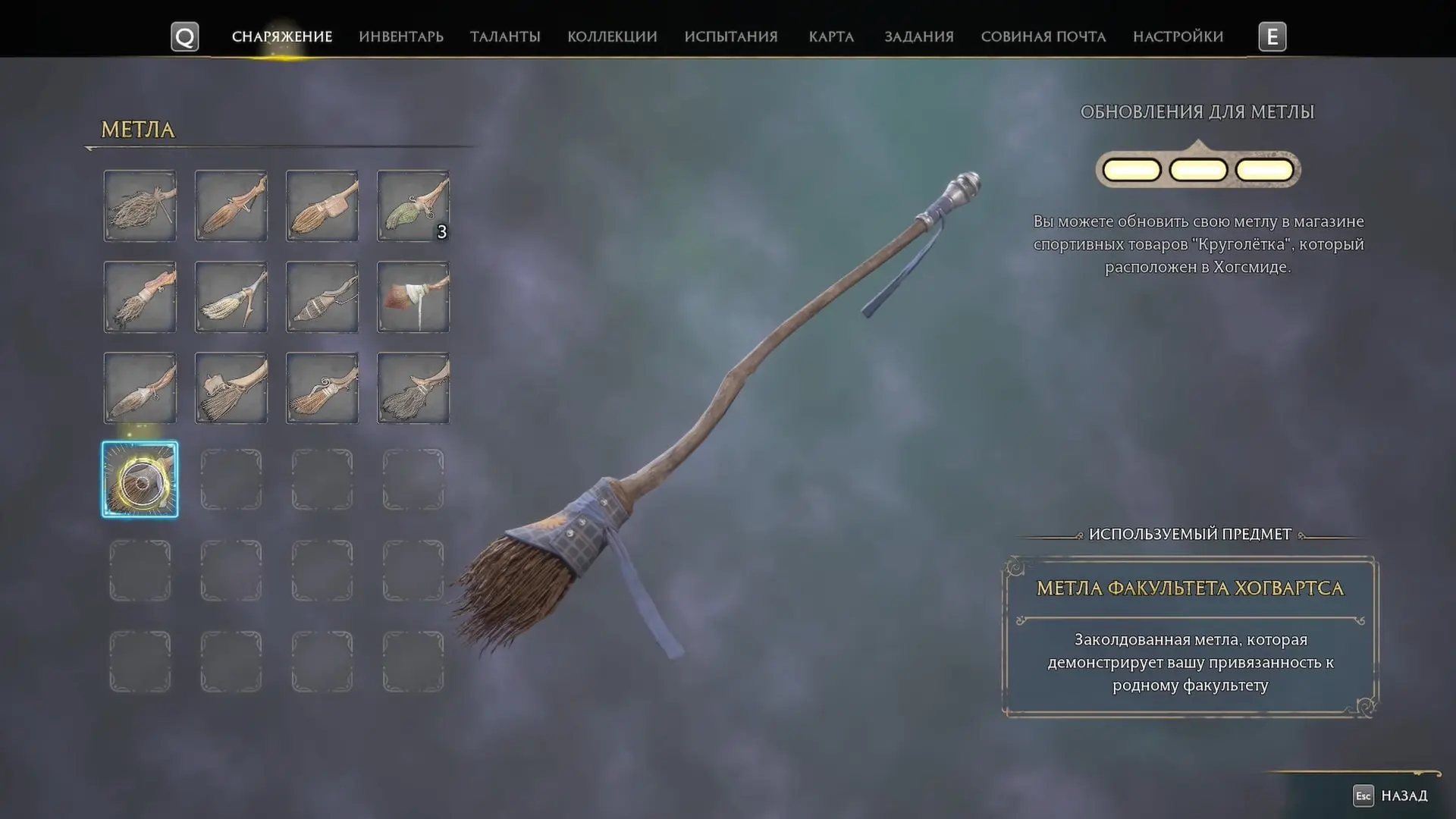 Hogwarts Legacy. Все мётлы - изображение