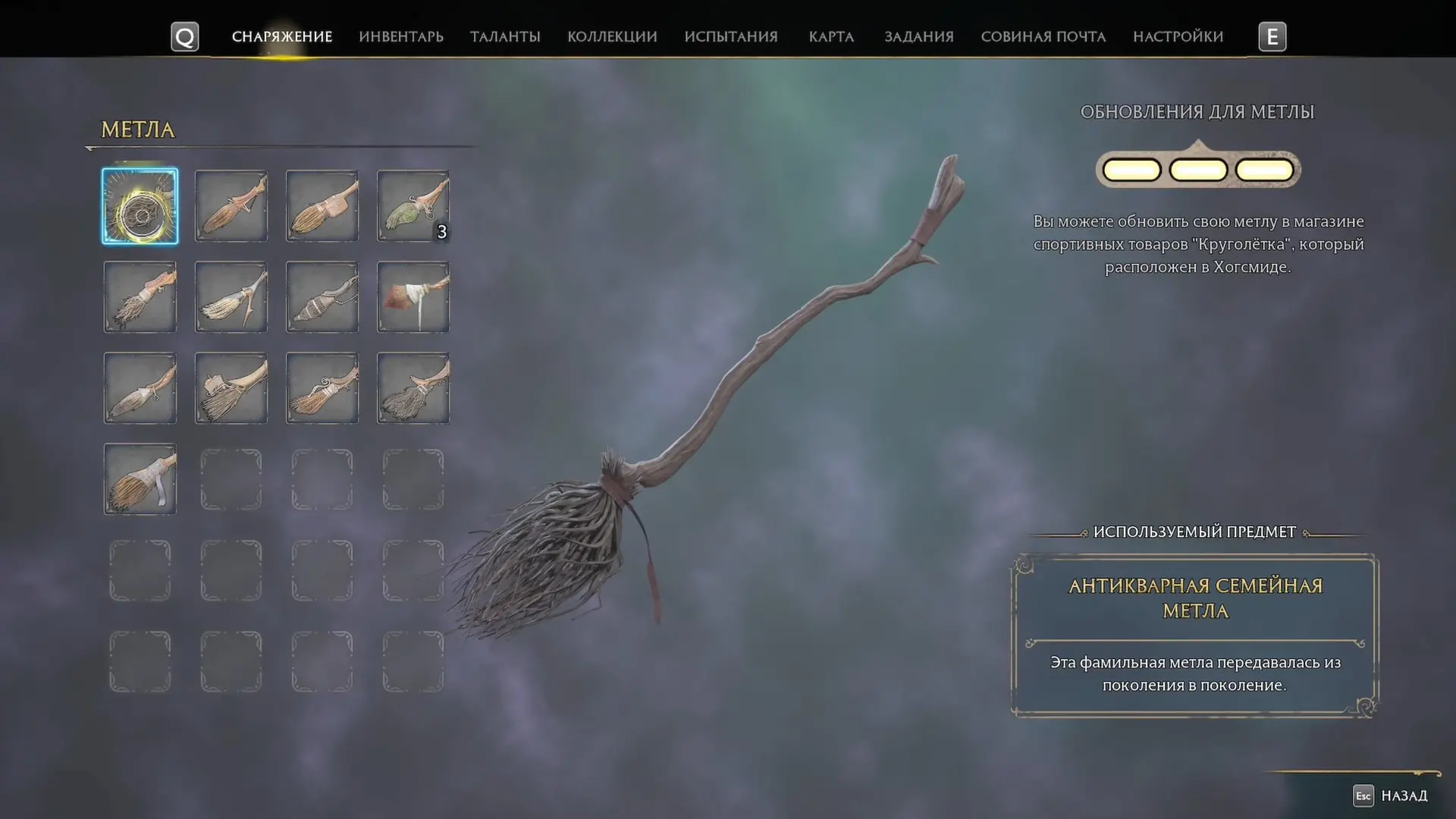 Hogwarts Legacy. Все мётлы - изображение