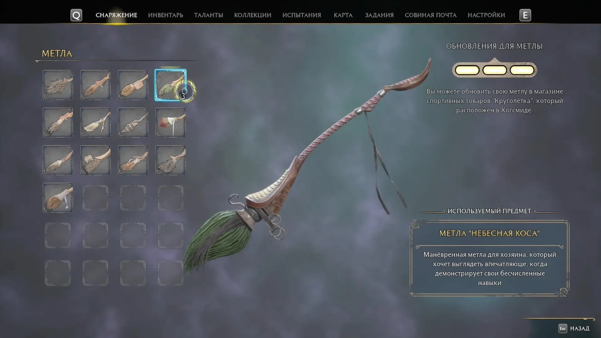 Hogwarts Legacy. Все мётлы - изображение