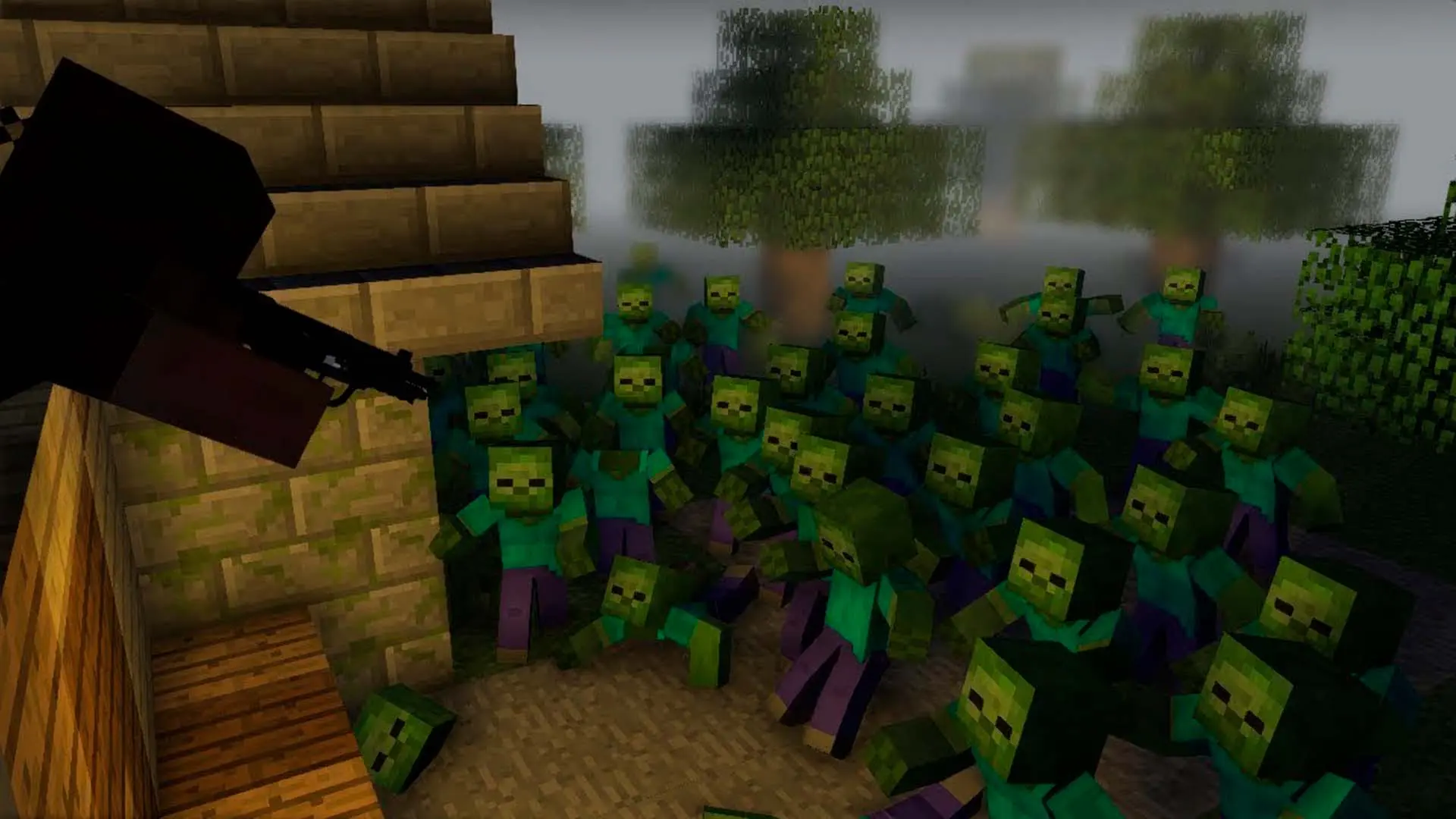 Minecraft. Лучшие моды и сборки на зомби-апокалипсис - изображение