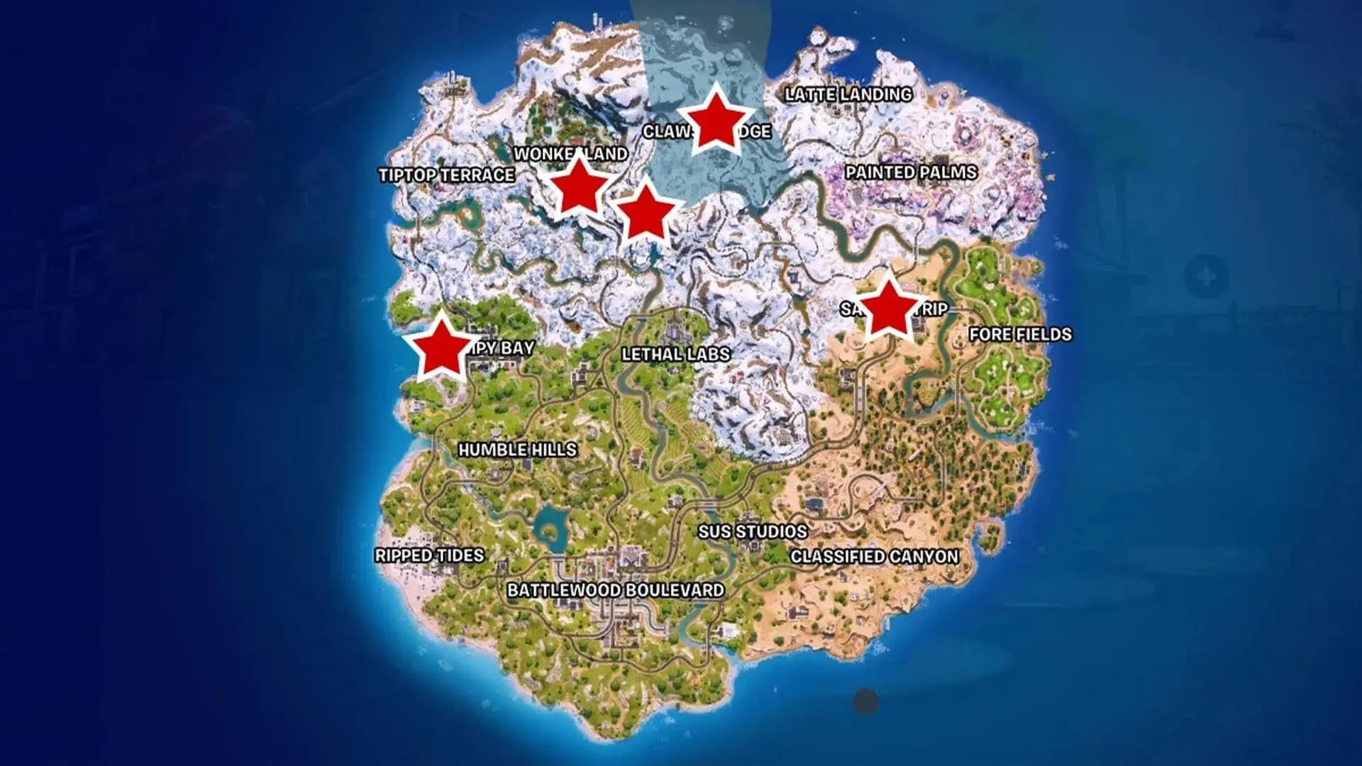 Fortnite. Где найти Праздничного скелета на Зимнем фестивале - изображение