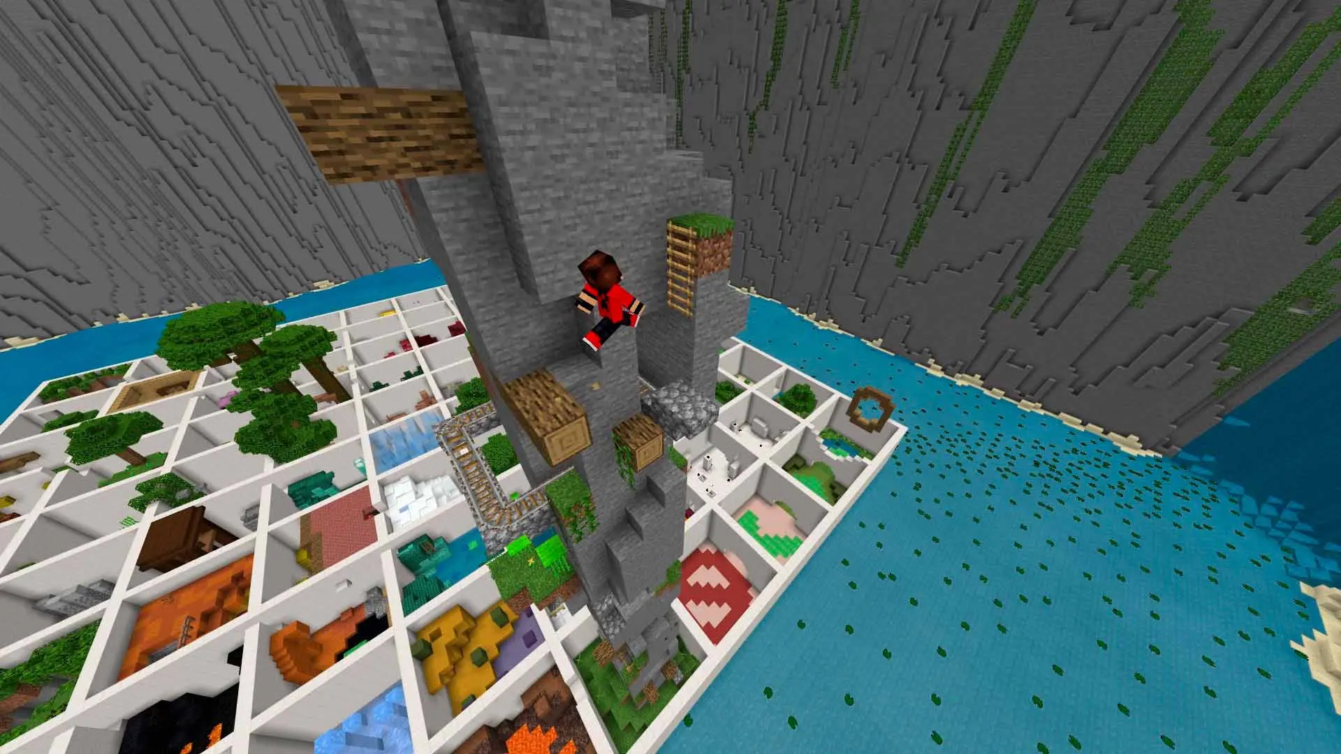 Minecraft. Лучшие паркур-карты: сложные испытания на скорость и реакцию - изображение