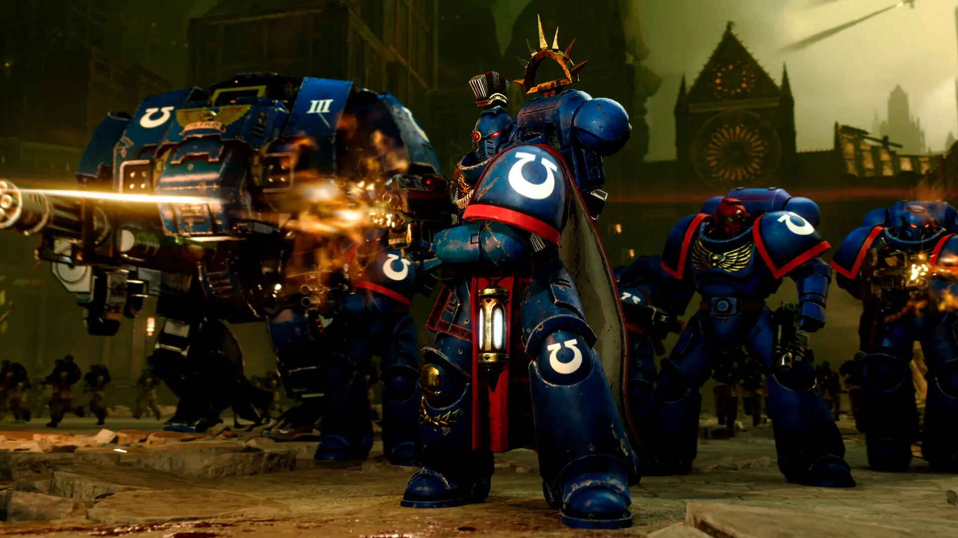 В Total War: Warhammer 40,000 можно кастомизировать пальцы десантников - изображение