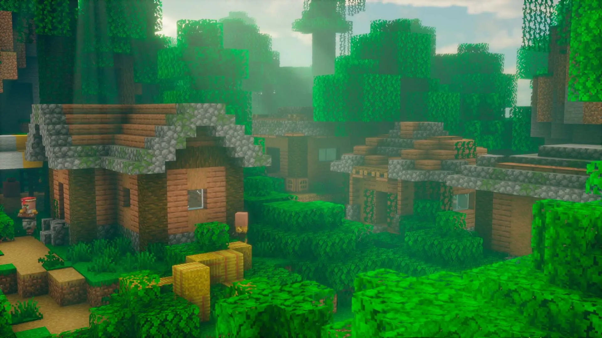 Minecraft. Моды на деревню: улучшение хижин, экономика и культуры - изображение