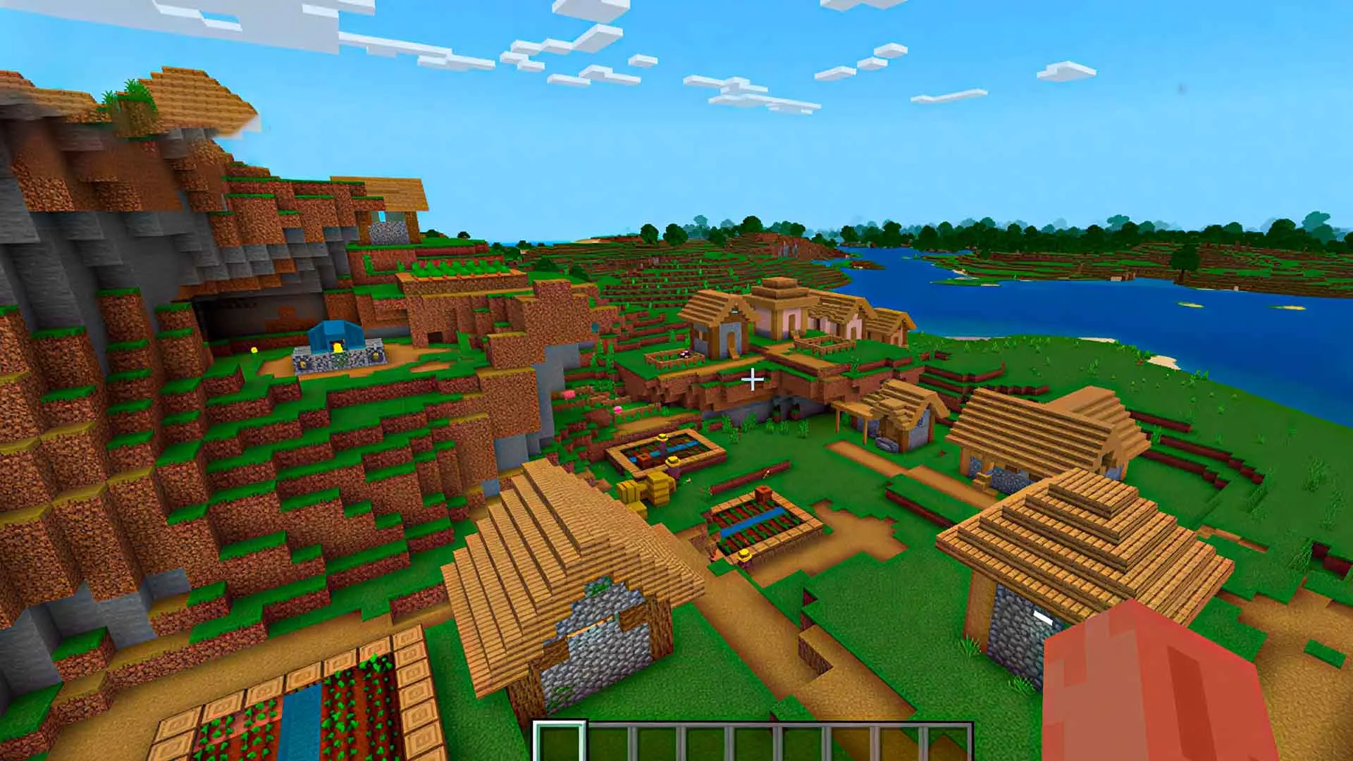 Minecraft. Как найти деревню с помощью сида: ключи генерации и координаты - изображение