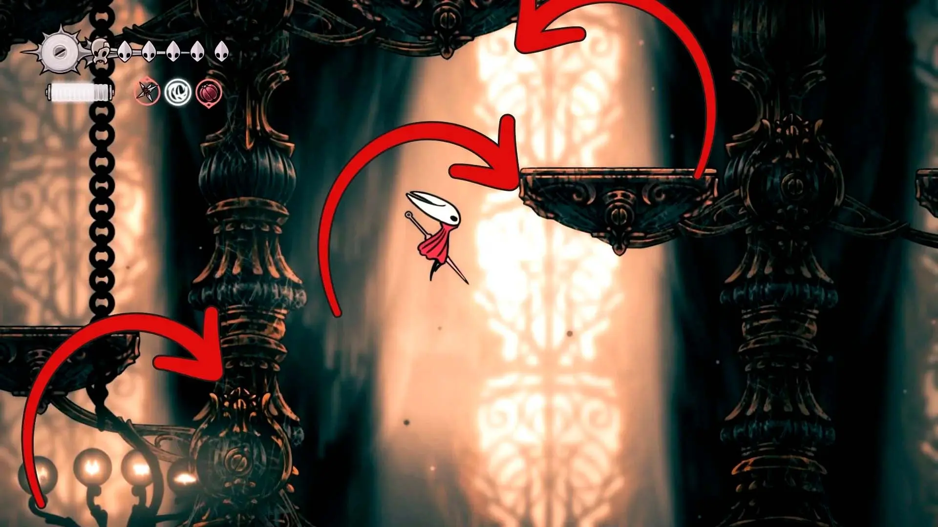 Hollow Knight: Silksong. Где найти все обломки катушки - изображение
