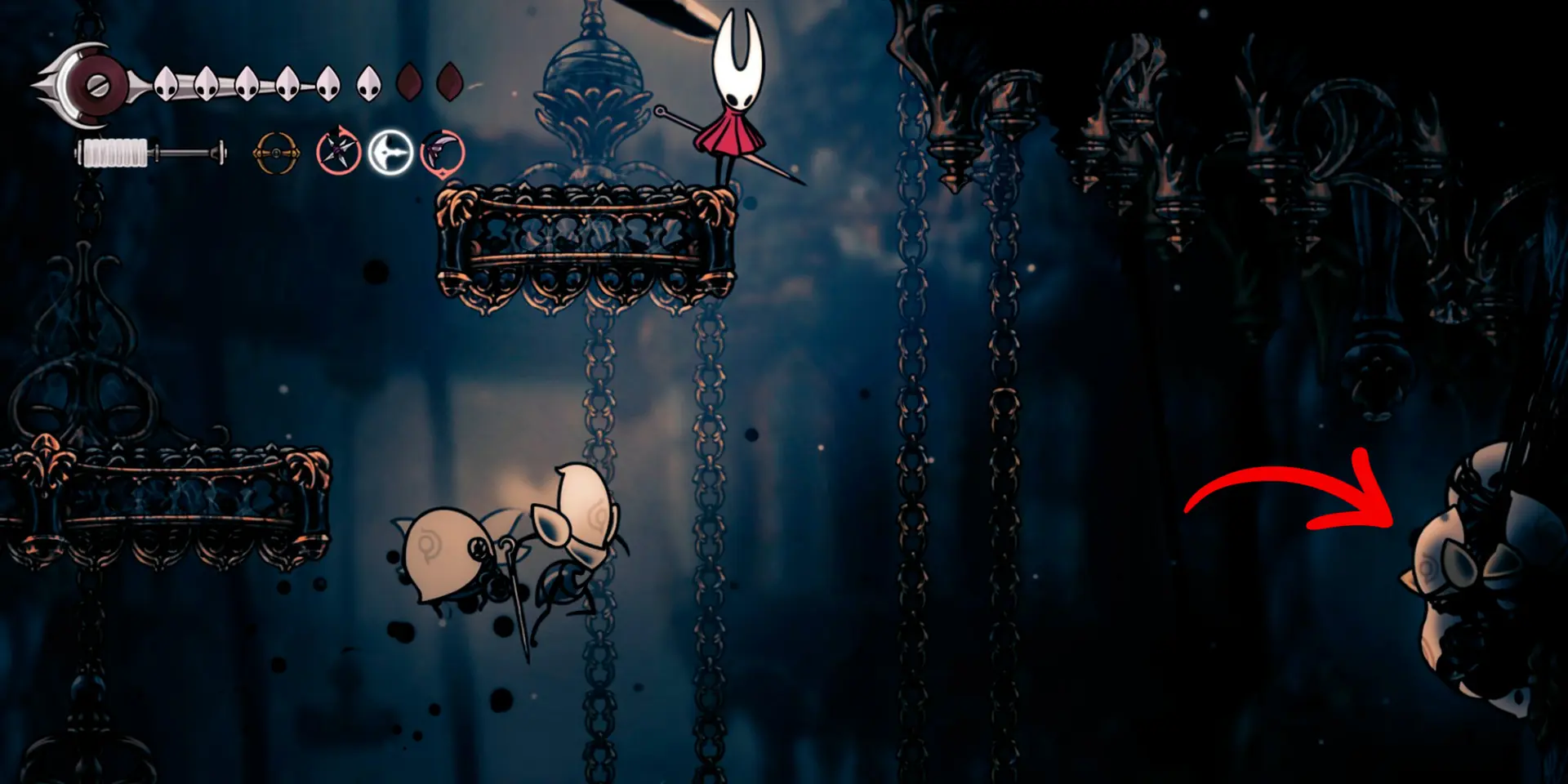 Hollow Knight: Silksong. Как выполнить квест «Тёмные сердца» - изображение