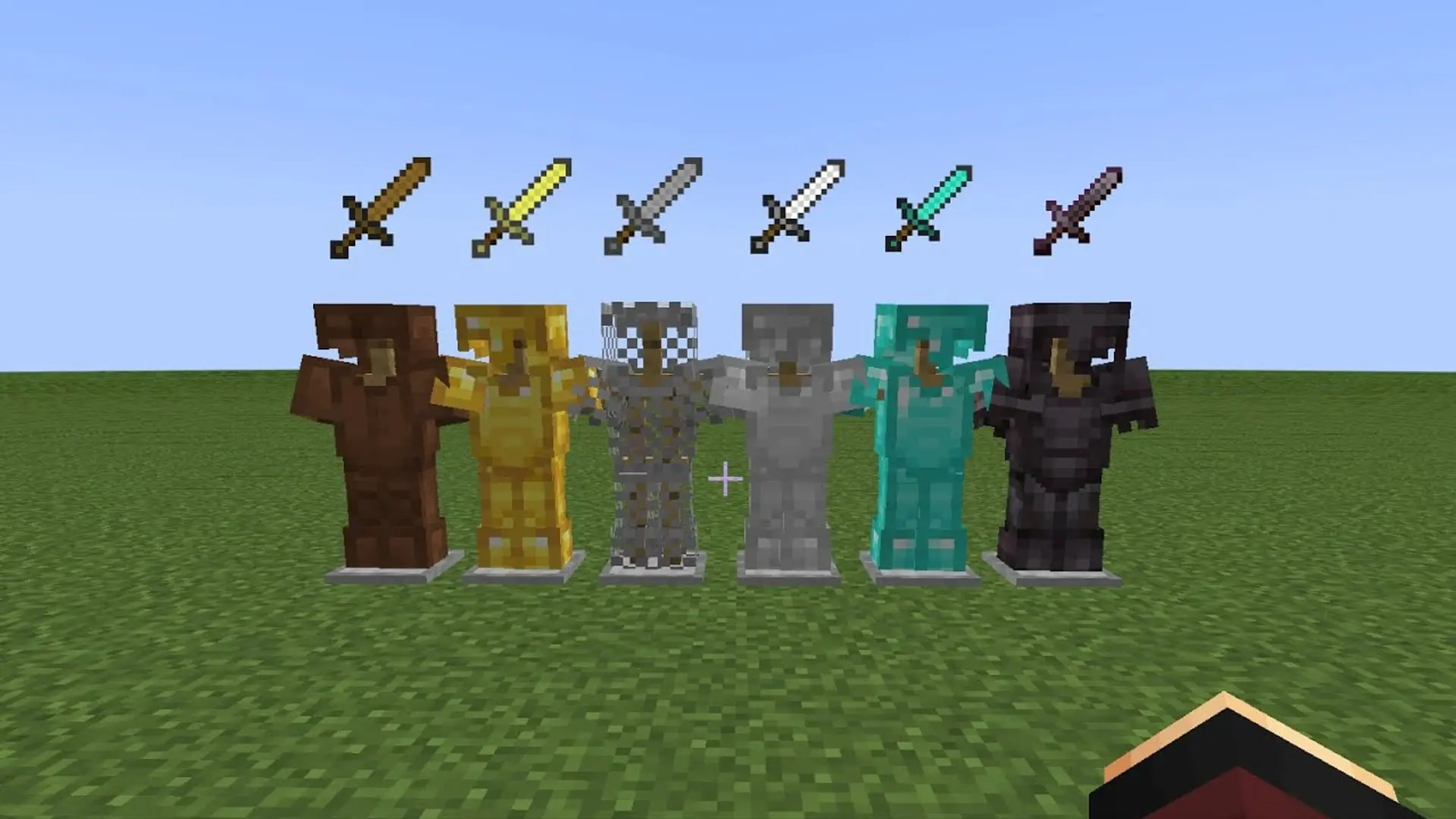 Minecraft. Твёрдость брони: что это, как рассчитывается и на что влияет - изображение