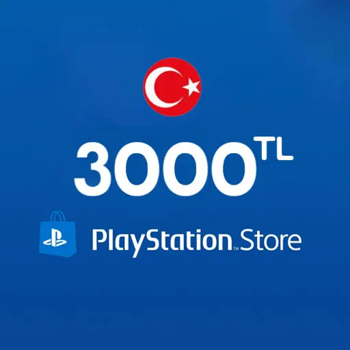 Купить Карта оплаты PS Store 3000 TRY (Турция) - изображение