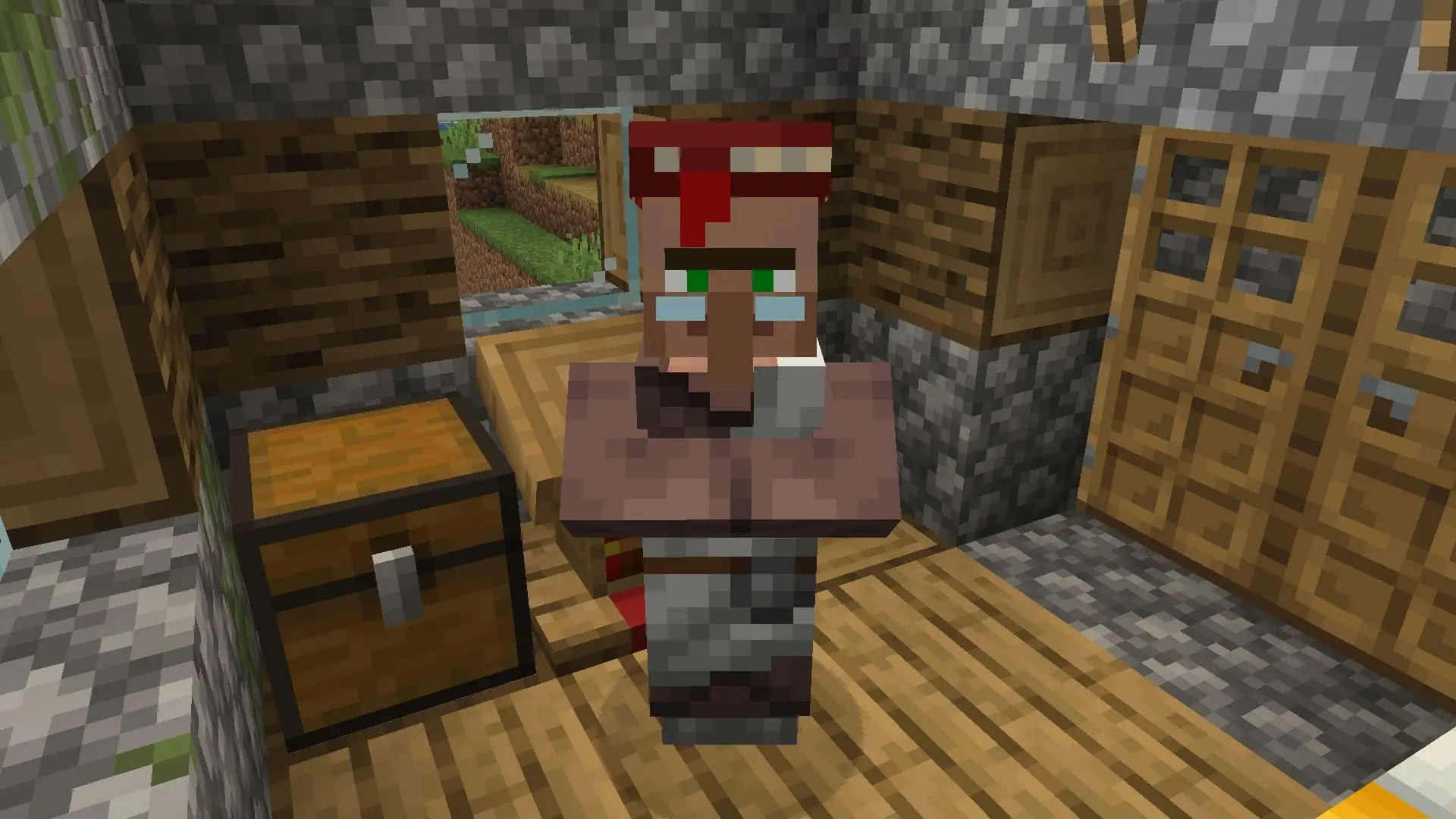 Minecraft. Библиотекарь: превращение жителя и настройка профессии - изображение