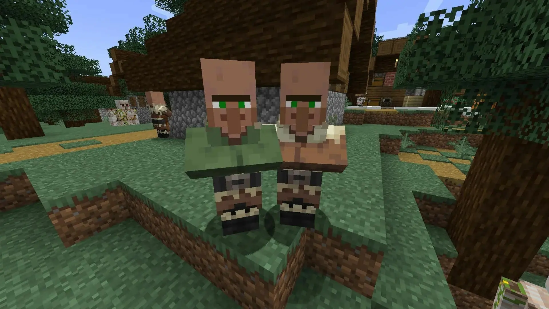 Minecraft. Как сделать стол лучника: быстрый крафт и выгодная торговля - изображение