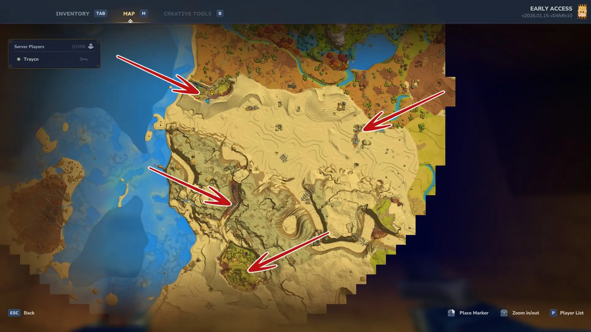 Hytale. Торий: где искать зелёную руду в пустыне - изображение