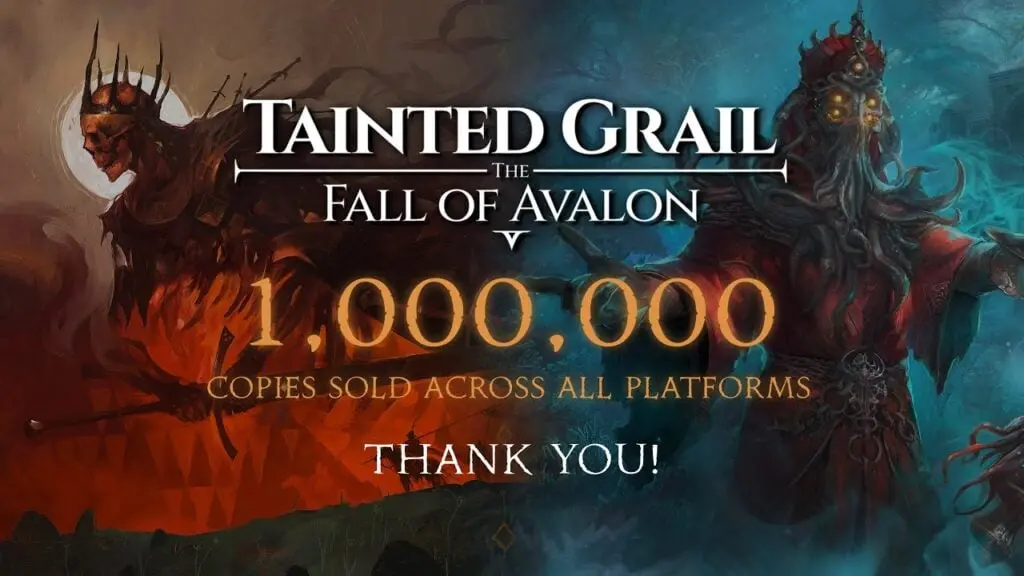 Продажи Tainted Grail: The Fall of Avalon превысили 1 миллион копий - изображение